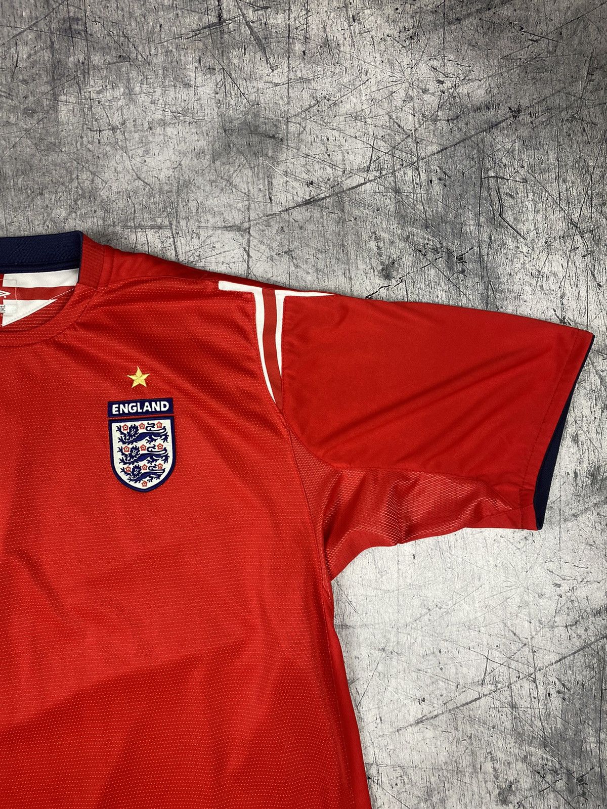 Umbro Vintage Umbro England Soccer Jersey T Shirt Tee Size US XXL / EU 58 / 5 - 8 Thumbnail