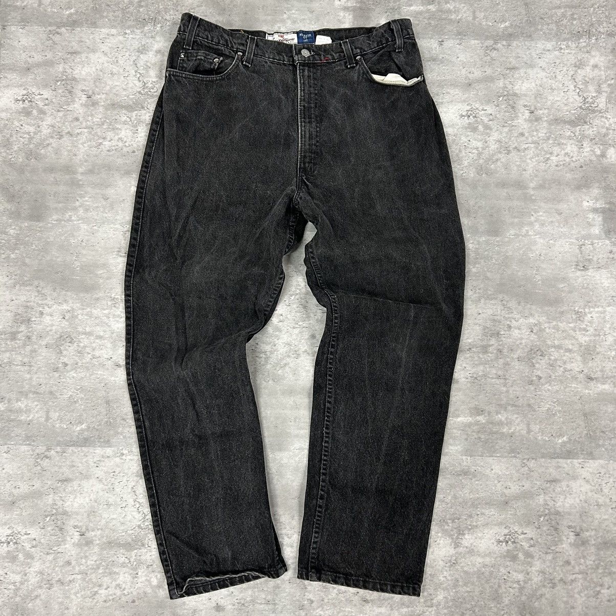 Levi's × Vintage Crazy black faded Levi’s jeans size 38 Size US 38 / EU 54 - 1 Thumbnail