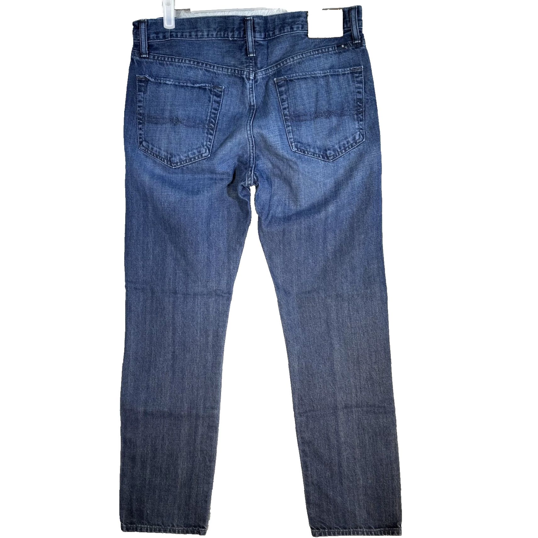 Lucky Brand Lucky Brand Jeans Mens 34x32 Blue 1 Authentic Skinny Whiskered Denim Pants Size US 34 / EU 50 - 2 Thumbnail