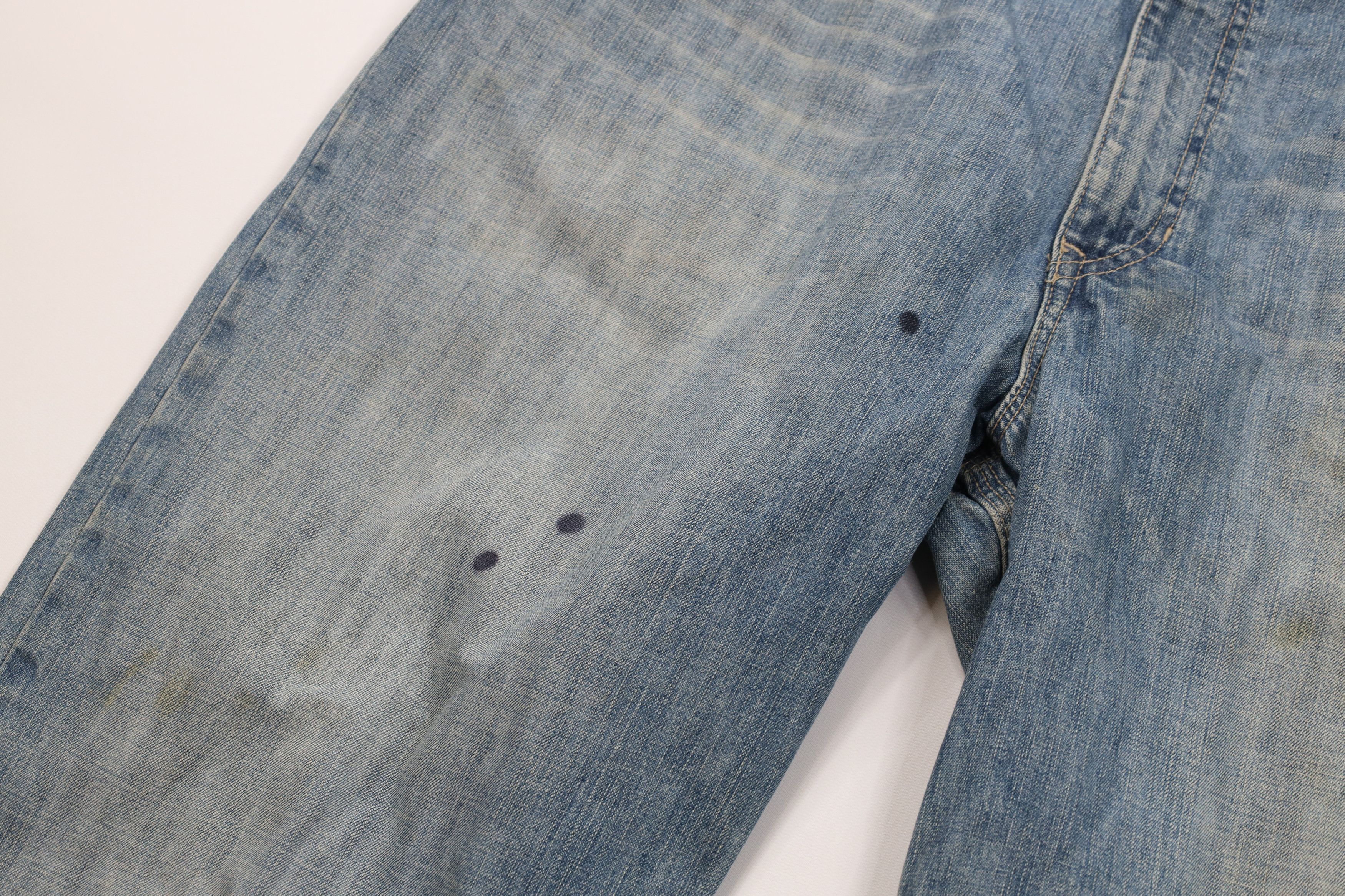 Gap Vintage Gap Wide Leg Dungaree Workwear Denim Jeans Blue Size 40" / US 18 - 6 Thumbnail