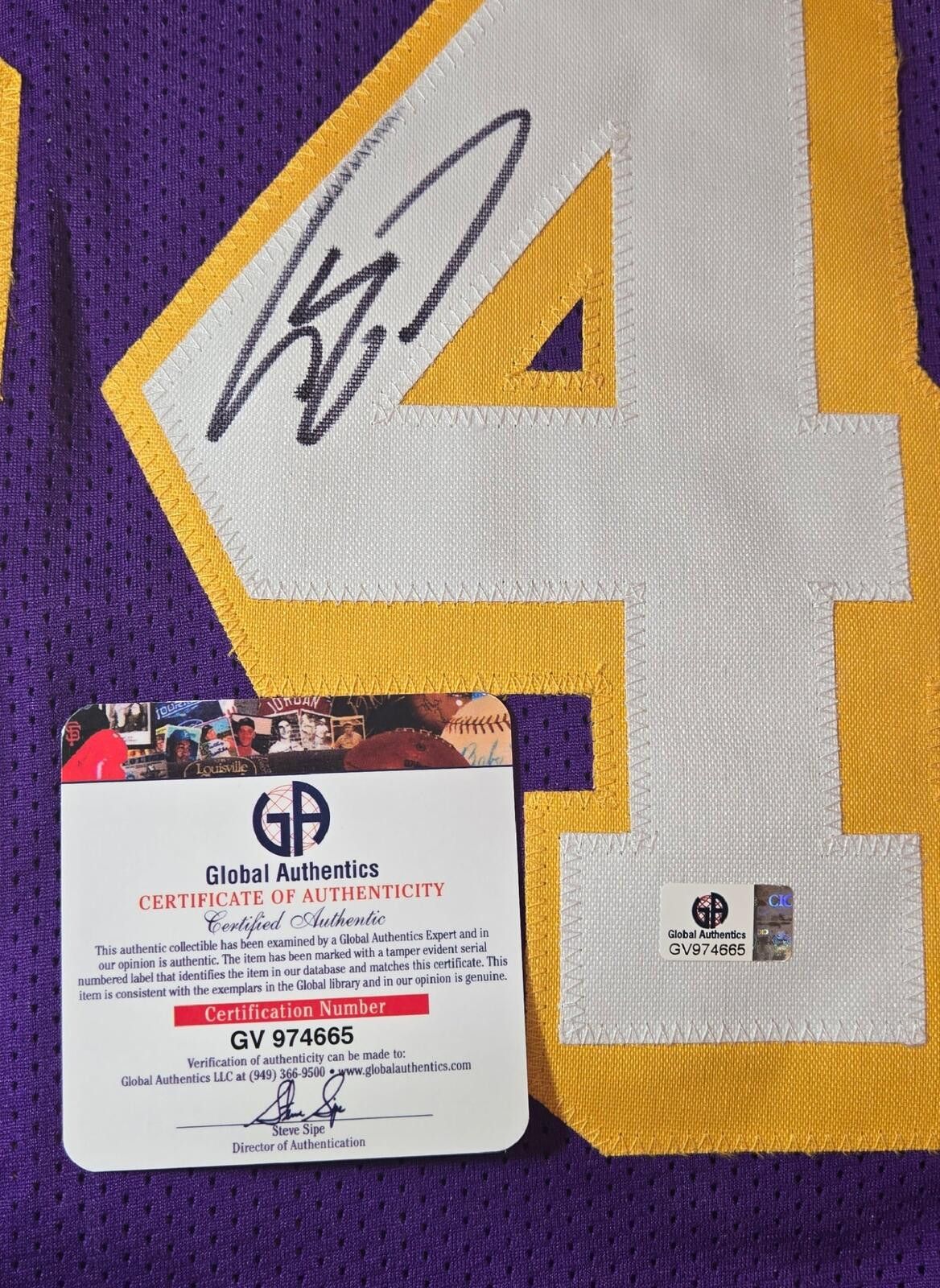 Other Shaquille O'Neal Lakers Signed Basketball Jersey coa (XL) Size ONE SIZE - 3 Thumbnail