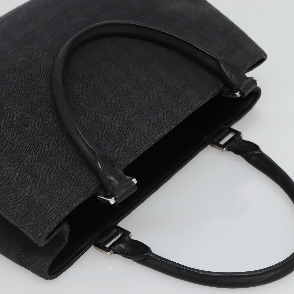 Celine CELINE C Macadam Canvas Hand Bag Black Size ONE SIZE - 6 Thumbnail