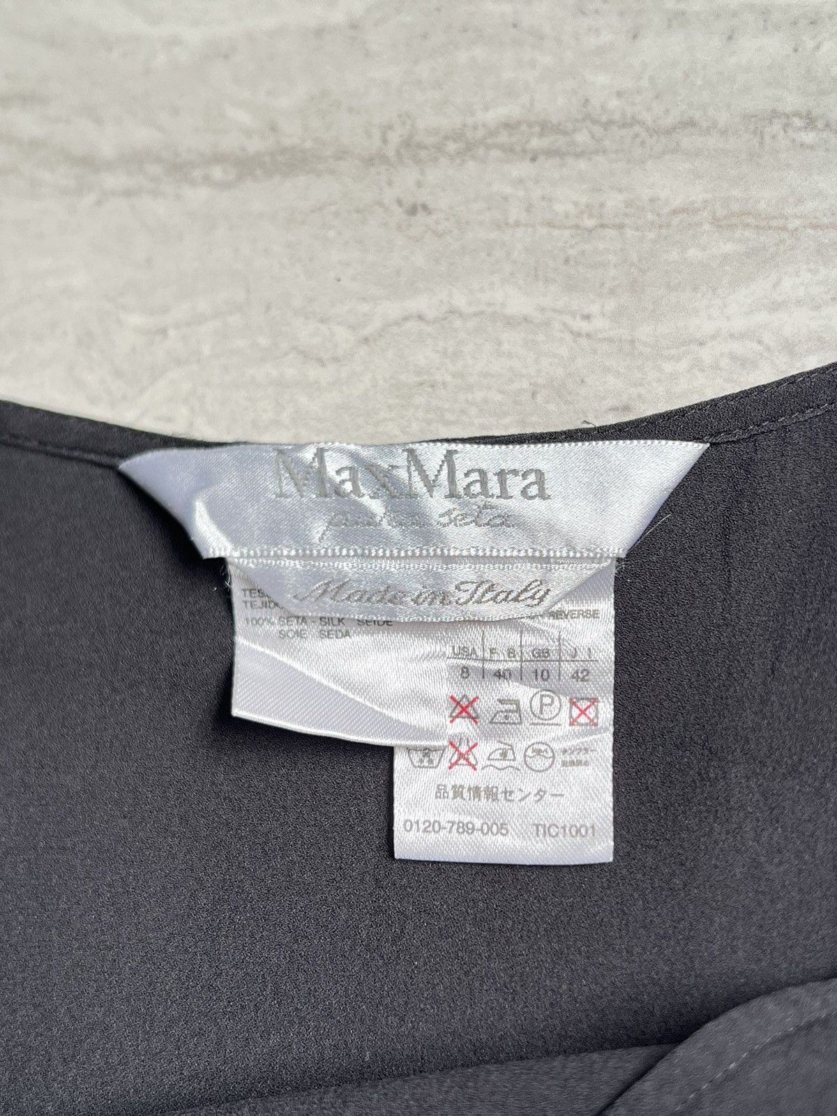 Max Mara MAX MARA Black Dress Size XS / US 0-2 / IT 36-38 - 11 Thumbnail