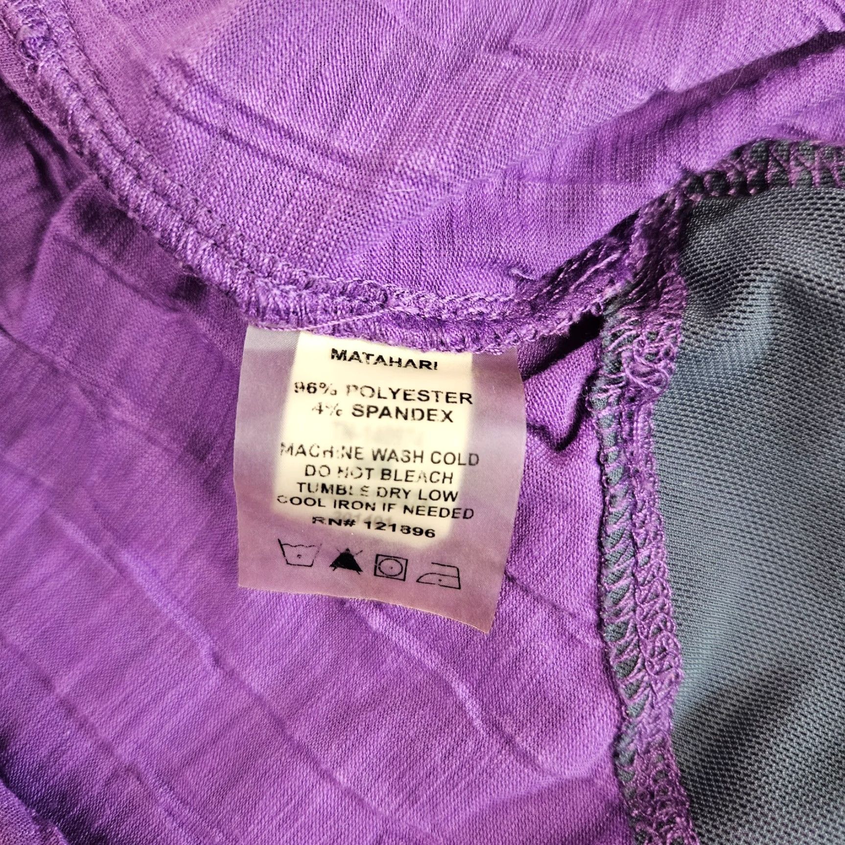 Vintage VINTAGE? No. Title Nine Womens Dress XS Purple Short Sleeve V-Neck Zip Pocket Shirt Dress Womens XS Purple Short Sleeve V-Neck Pockets 90s Theme? Size 26" / US 2 / IT 38 - 6 Thumbnail