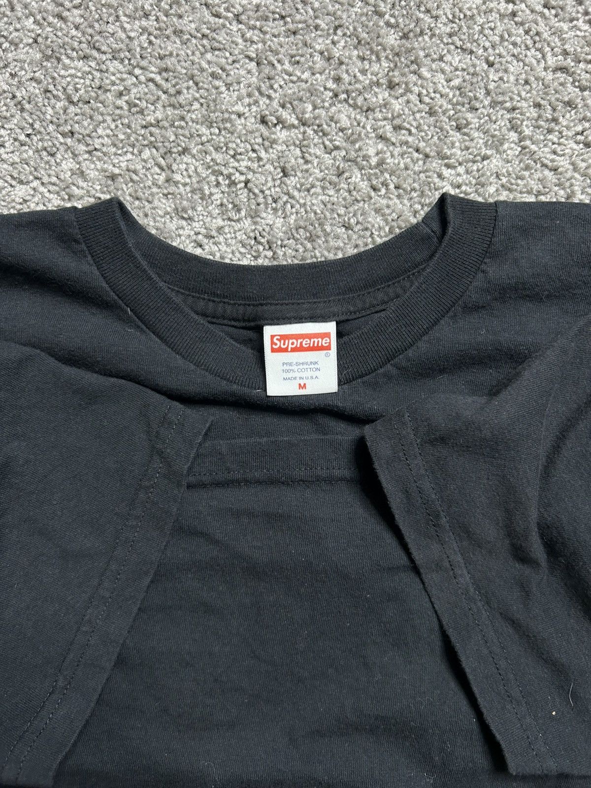 Supreme Supreme Miles Davis Tee Black Made in USA Size US M / EU 48-50 / 2 - 5 Thumbnail