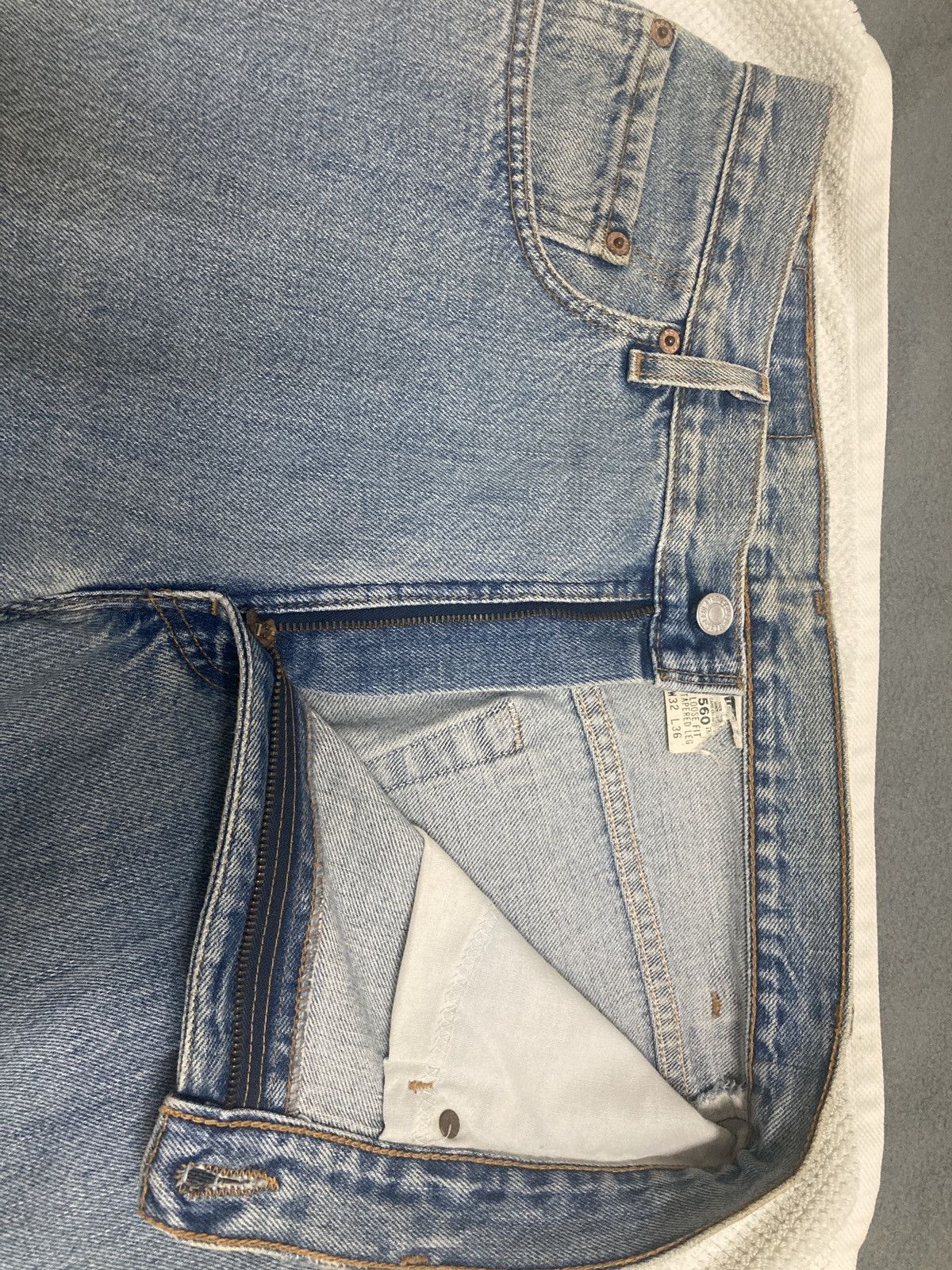 Levi's Vintage Y2K Levis 560 jeans Made in USA Size US 32 / EU 48 - 3 Thumbnail