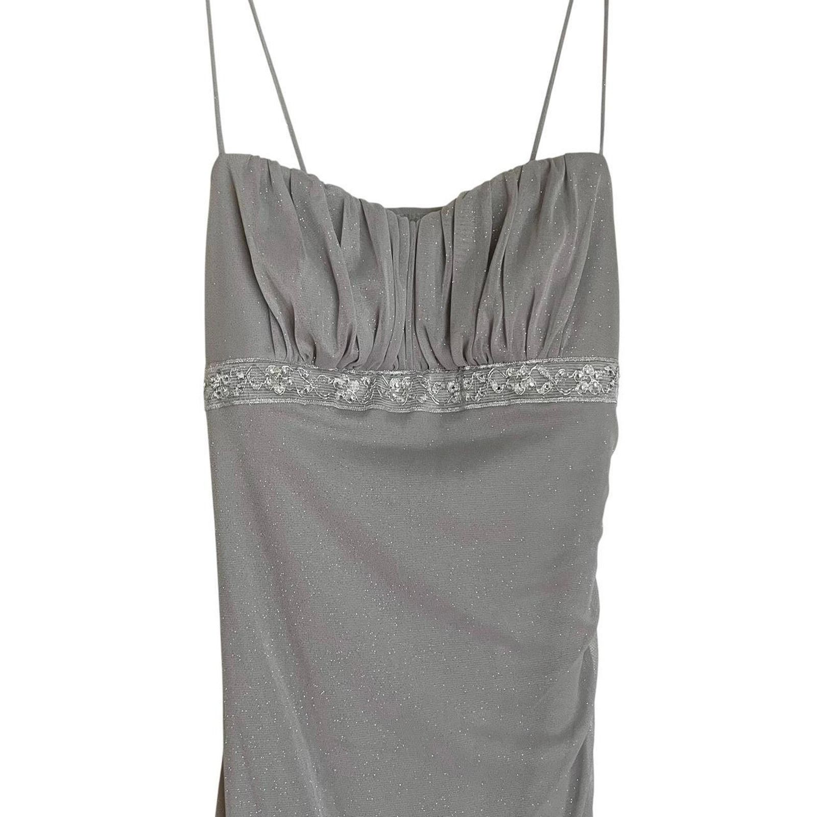 Vintage Vintage Y2K silver Speechless sparkle fairy prom dress S Size S / US 4 / IT 40 - 3 Thumbnail