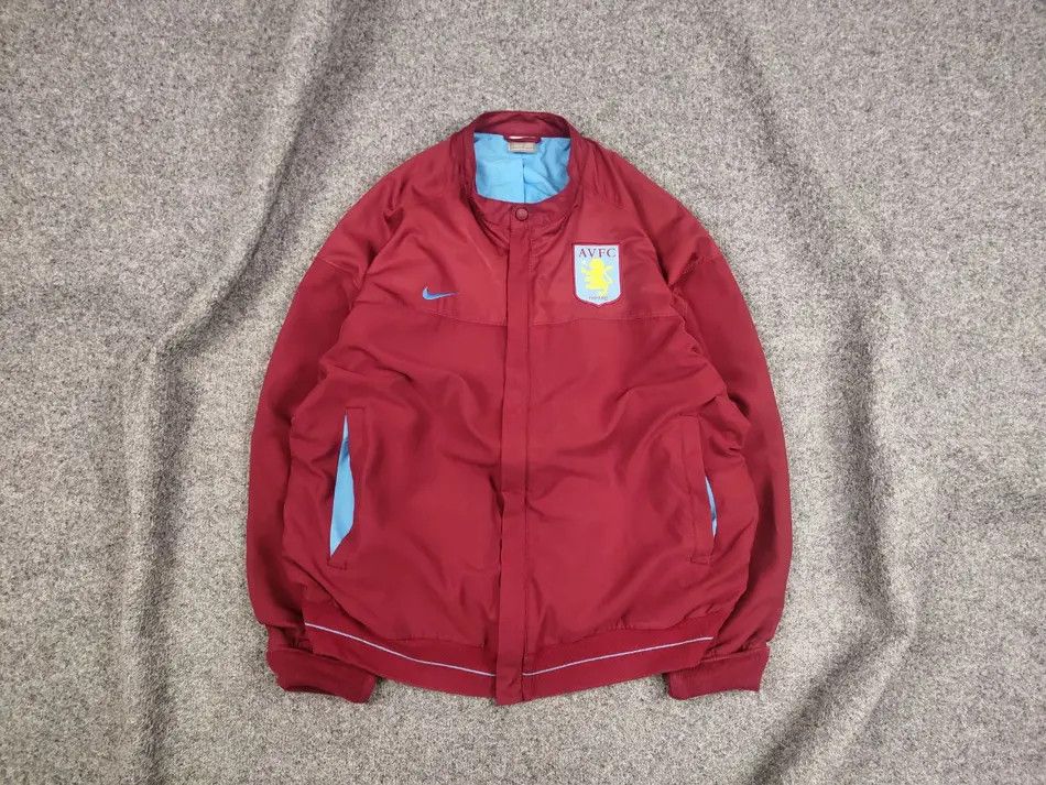 Nike Vintage Nike Aston Villa FC Soccer Track Jacket Size US L / EU 52-54 / 3 - 1 Thumbnail