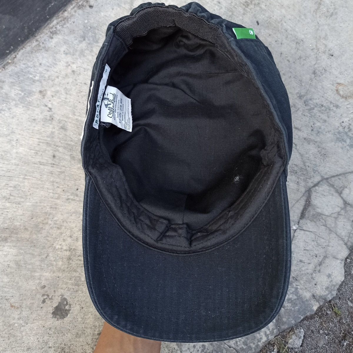 Unsound Rags Strip conductors cadet hat black on black by rocat Size ONE SIZE - 15 Thumbnail