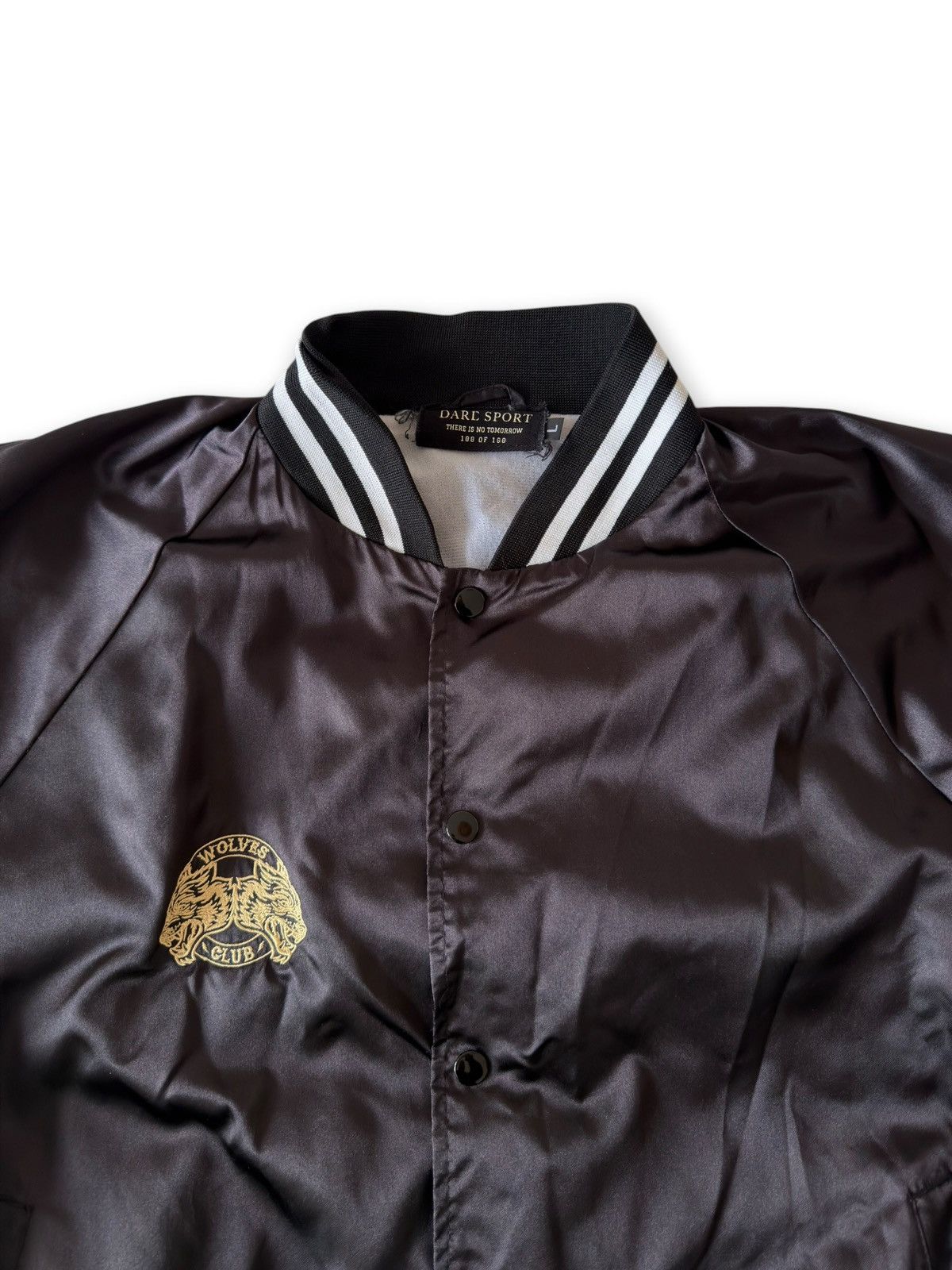 Darc Sport *RARE* OG DARC SPORT WOLVES BODYBUILDING FITNESS BOMBER Size US L / EU 52-54 / 3 - 14 Thumbnail