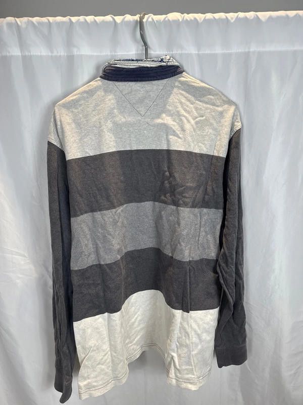 Tommy Hilfiger Retro Tommy Hilfiger Rugby Top Size US L / EU 52-54 / 3 - 3 Thumbnail