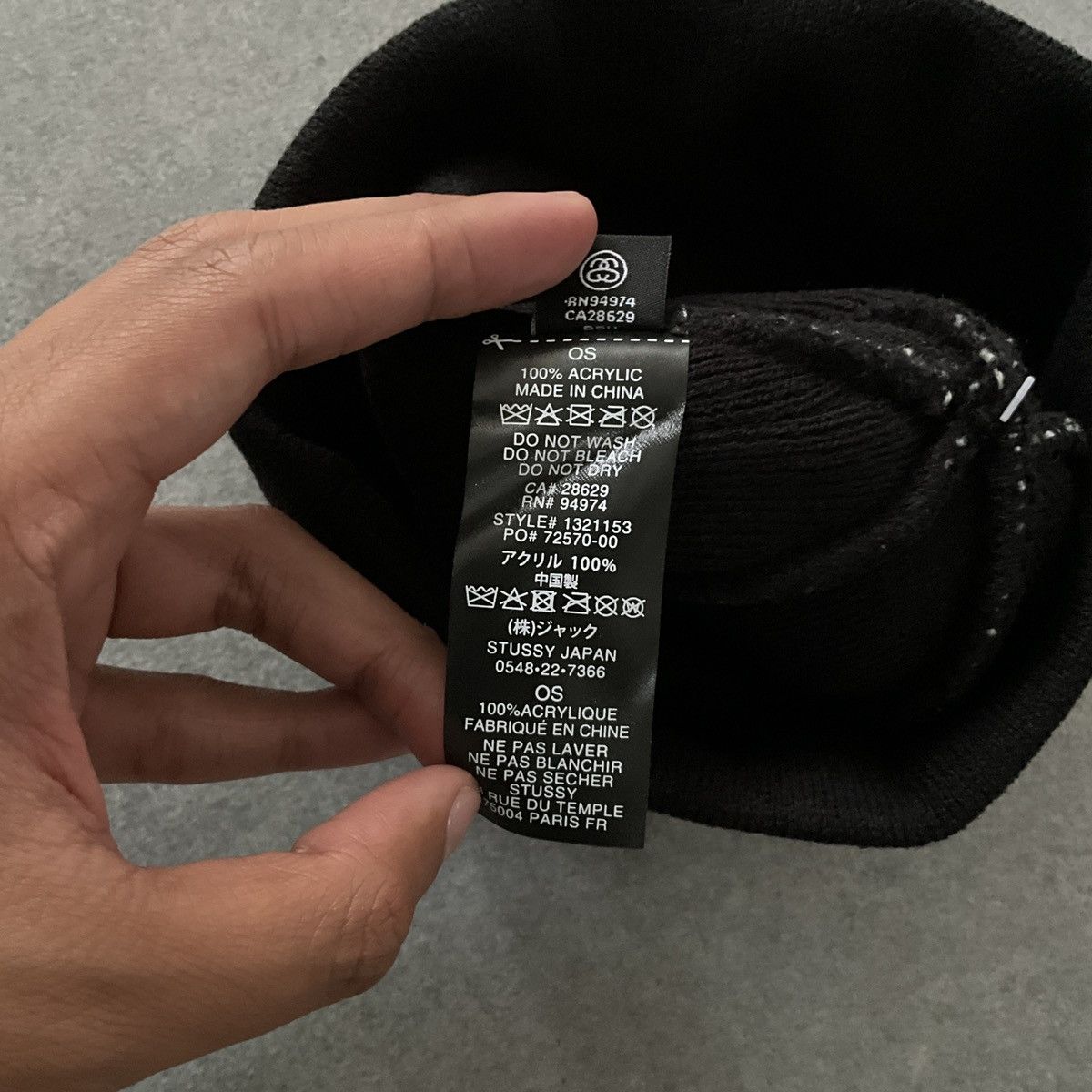 Stussy Stussy skullcap beanie Size ONE SIZE - 4 Thumbnail