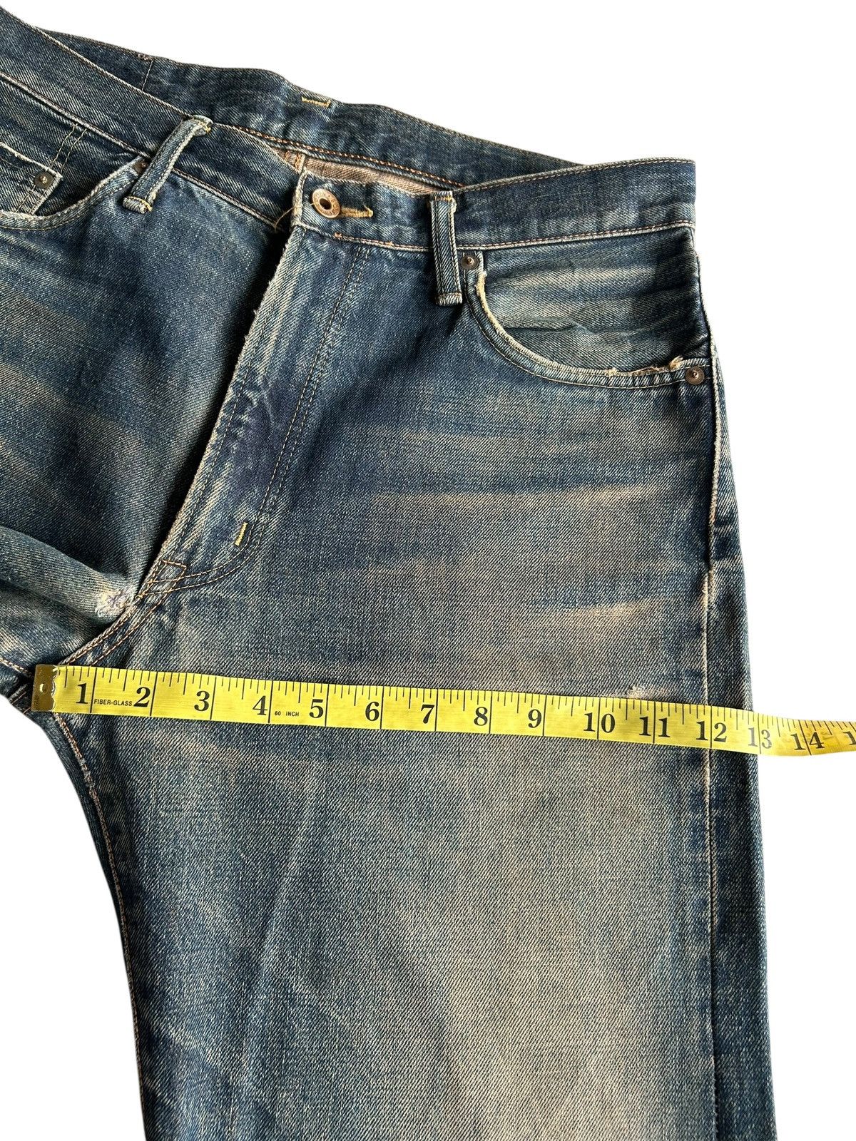 Kapital Vintage Edwin 505xx Selvedge Rusty Mudwash Distressed Denim Size US 34 / EU 50 - 17 Thumbnail