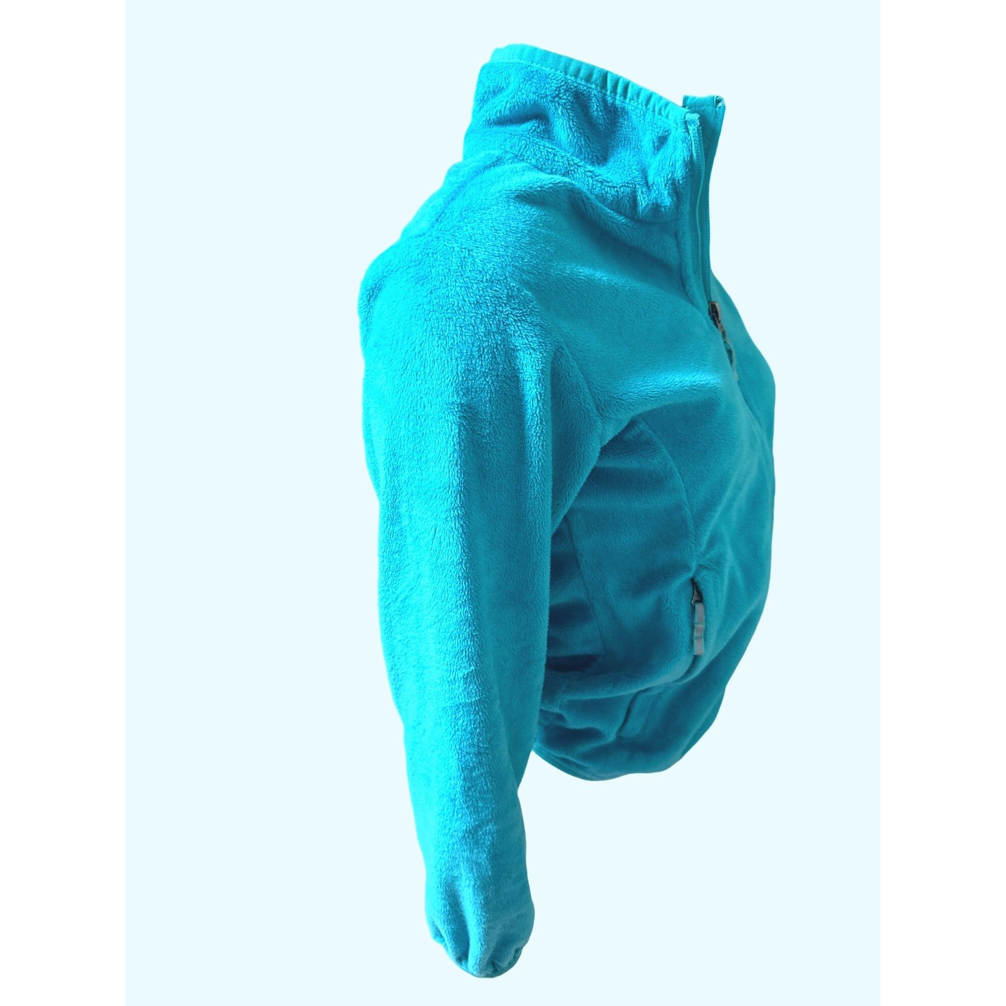 Columbia Columbia Juniors Womens Fleece Jacket Size S Full Zip Turquo Size S / US 4 / IT 40 - 4 Thumbnail