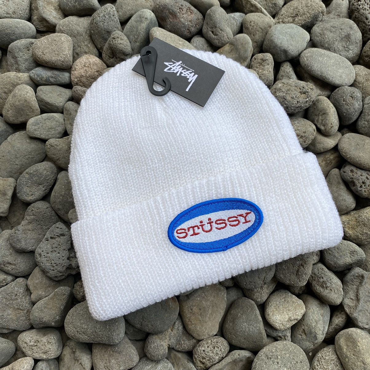 Stussy Stussy Oval Patch Beanie Hat Size ONE SIZE - 1 Thumbnail
