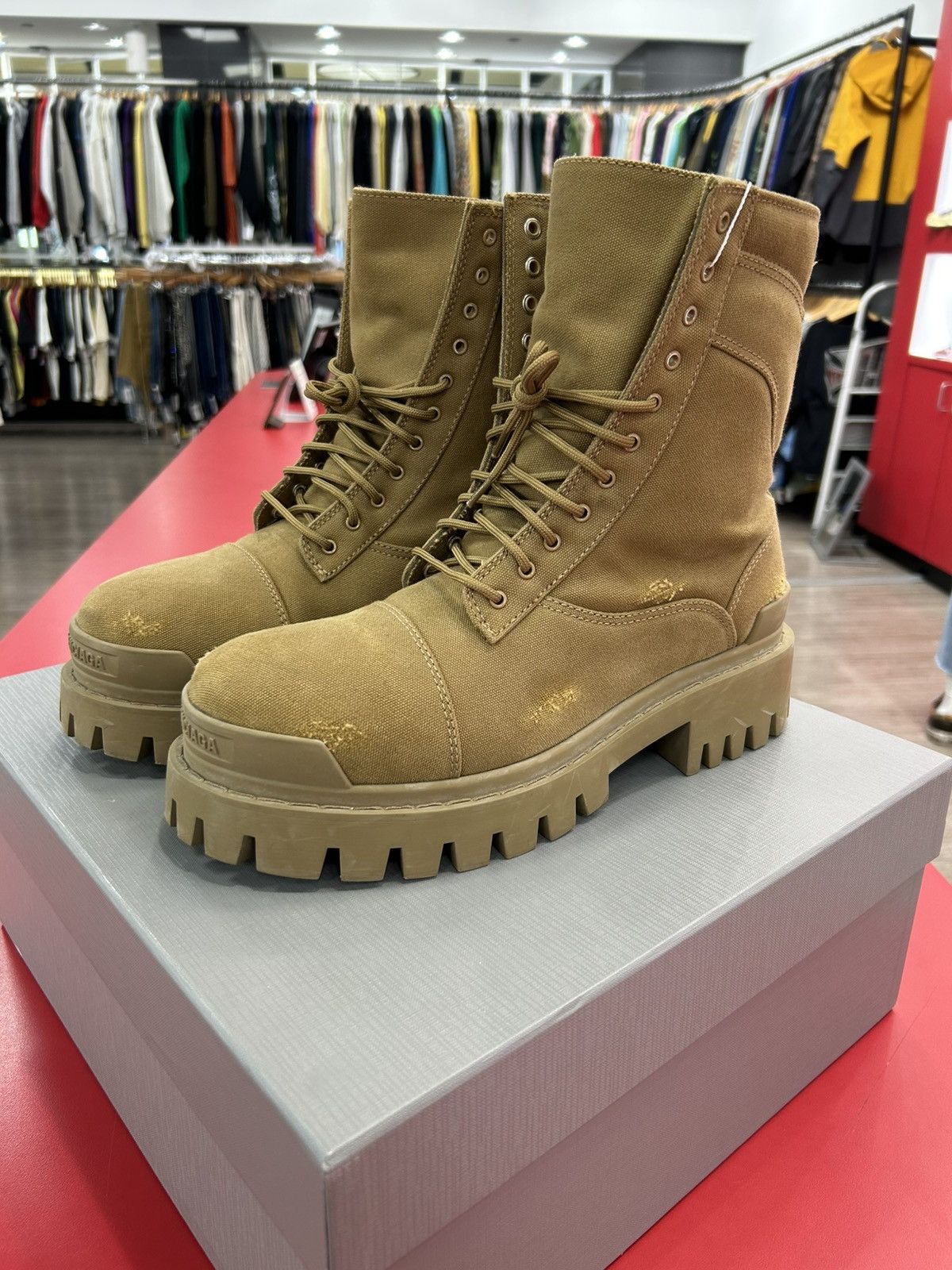 Balenciaga Balenciaga Strike Boots Size 42/9 Size US 9 / EU 42 - 1 Thumbnail