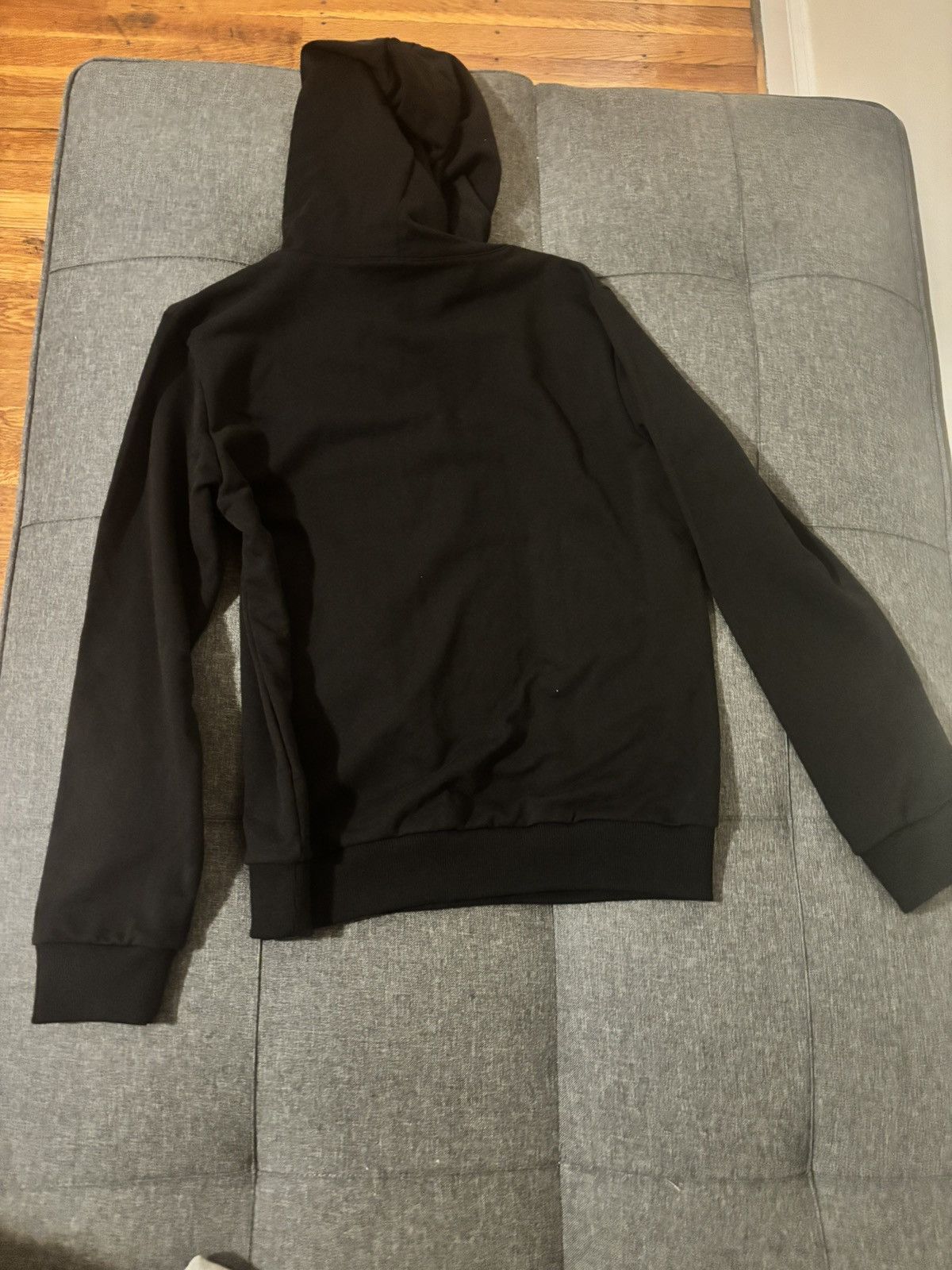 A.P.C. A.P.C. logo-print cotton drawstring hoodie Size US M / EU 48-50 / 2 - 2 Thumbnail