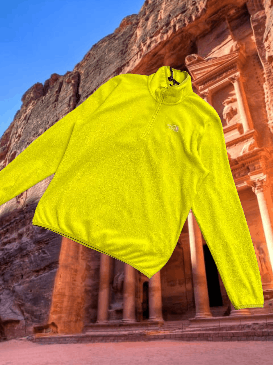 The North Face Y2K TNF streetwear Vintage Sweaters yellow The North Face Size US M / EU 48-50 / 2 - 1 Thumbnail