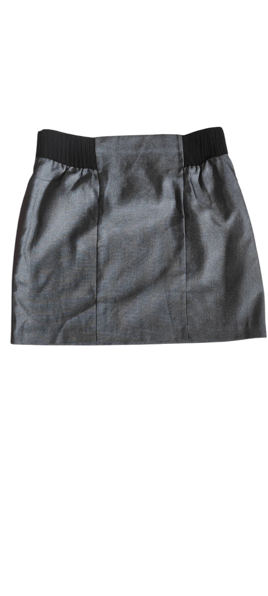 Other Vintage NAF NAF Pencil Skirt Women Mini Skirt Black Grey Size 27" / US 4 / IT 40 - 2 Thumbnail