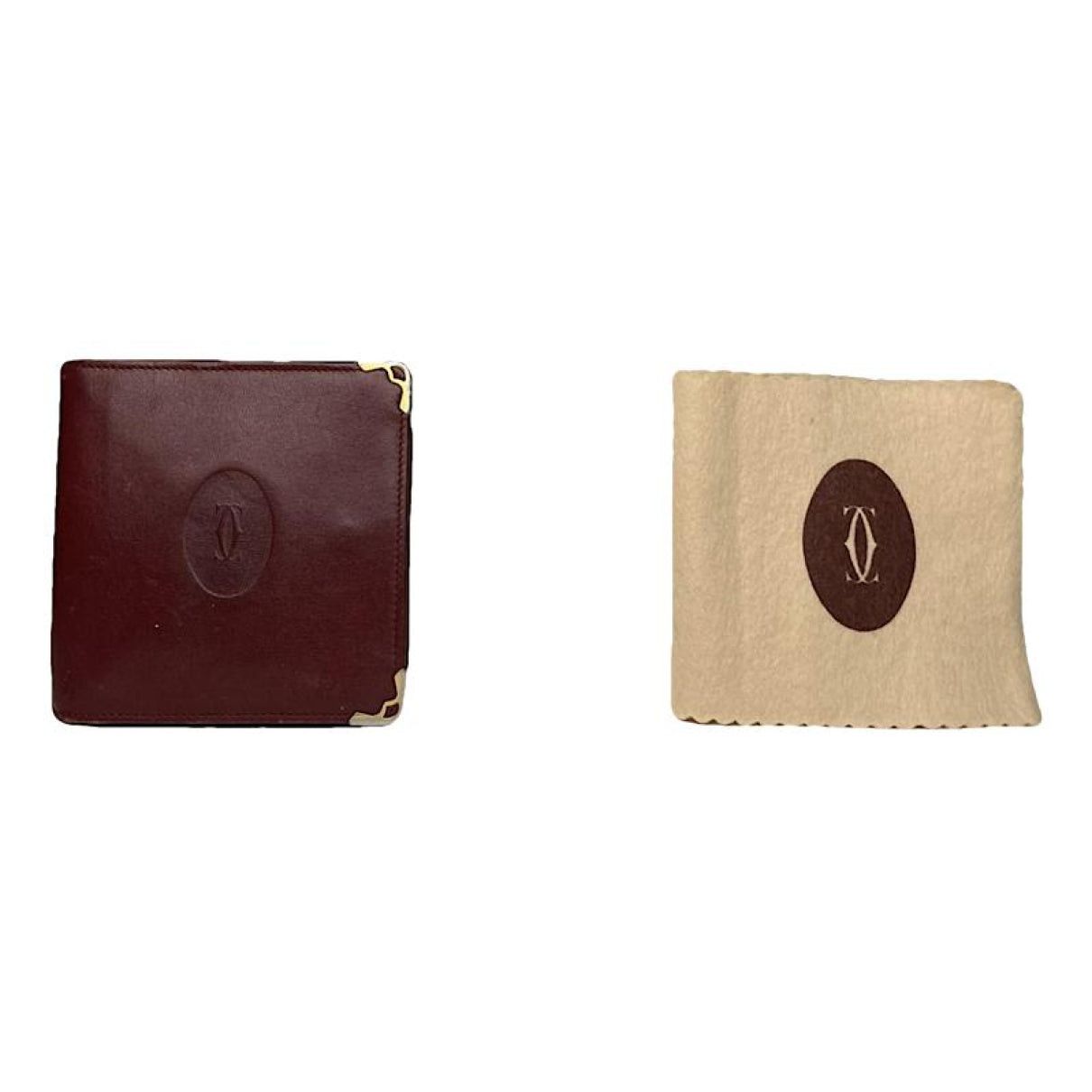 Cartier Burgundy Patent Leather Purse Size ONE SIZE - 1 Thumbnail