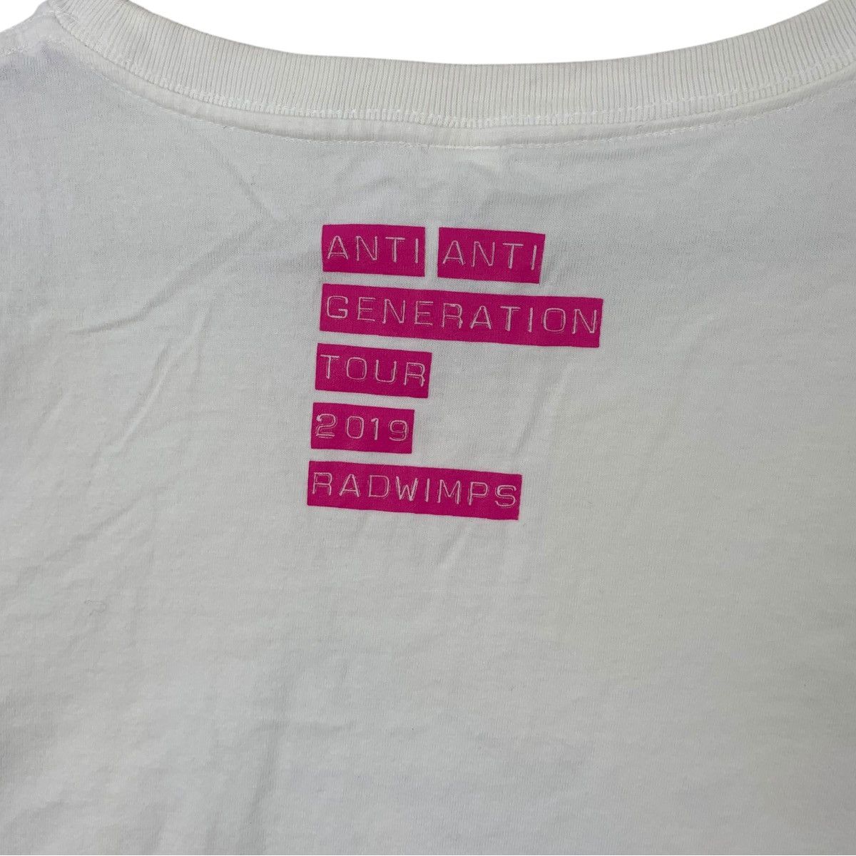 Band Tees RADWIMPS ANTI ANTI GENERATION 2019 Tour Tee Shirt Top Size M / US 6-8 / IT 42-44 - 5 Thumbnail