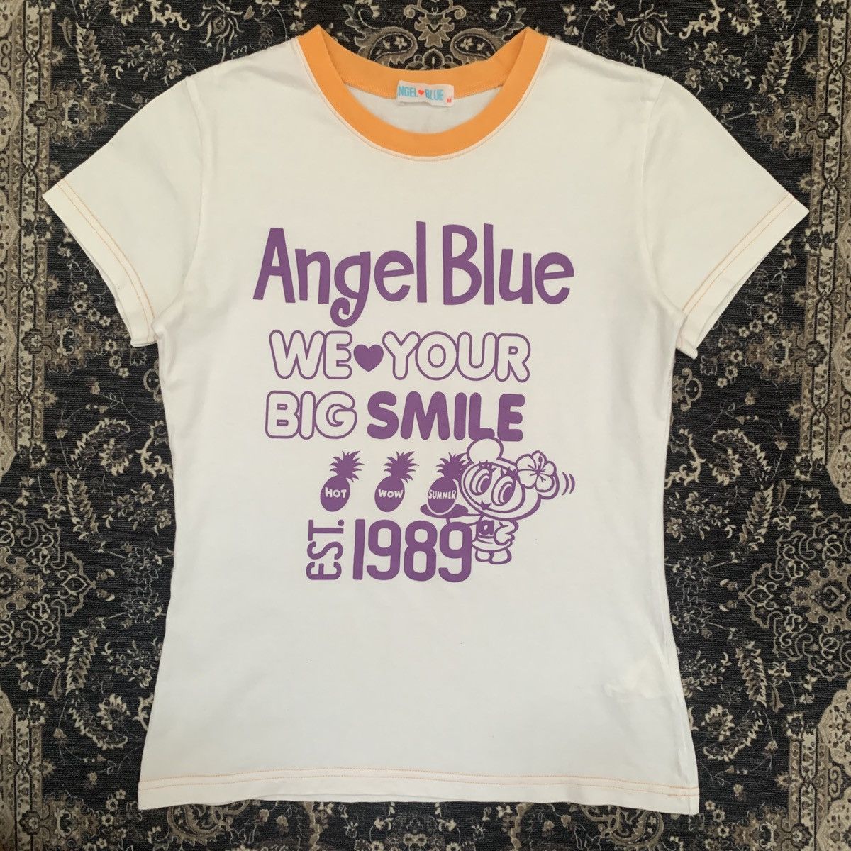 Angel Blue × Japanese Brand Y2K Angel Blue Japan Baby Tee Size M / US 6-8 / IT 42-44 - 1 Thumbnail