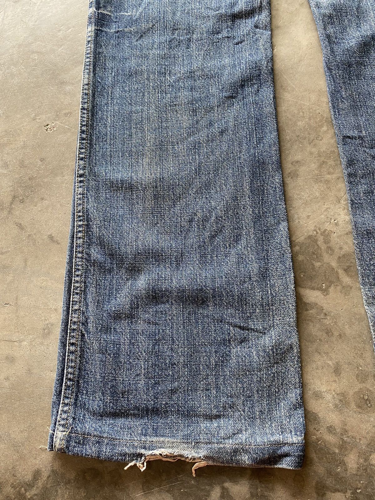 Hysteric Glamour × Nicole Club × Tornado Mart Japanese Nicole Club For Men Embroidery Distressed Denim Size US 33 - 16 Thumbnail