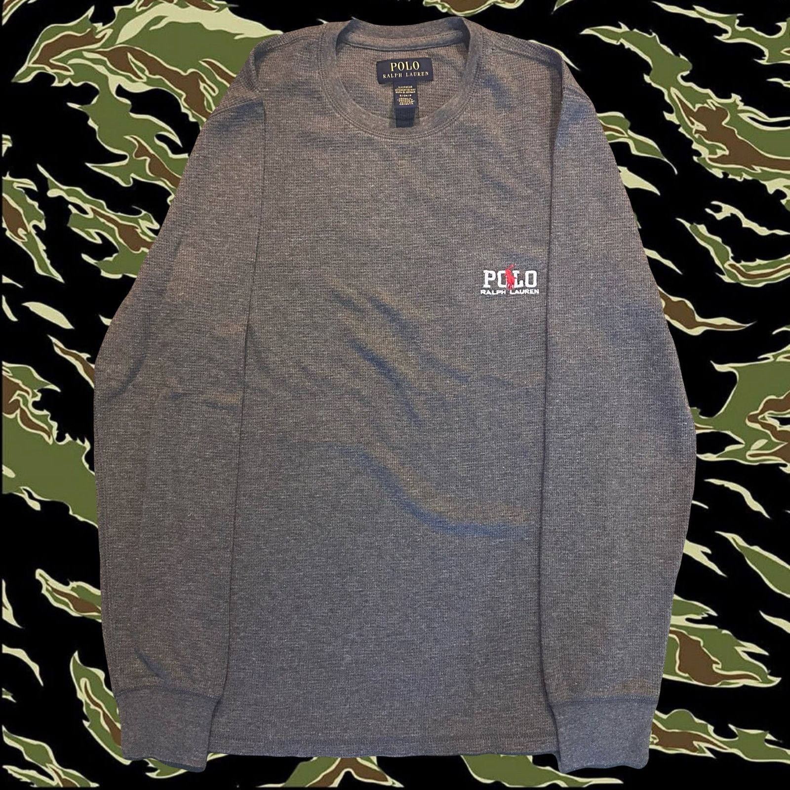 Polo Ralph Lauren polo ralph lauren long sleeve shirt thermal pony spell out Size US S / EU 44-46 / 1 - 1 Thumbnail