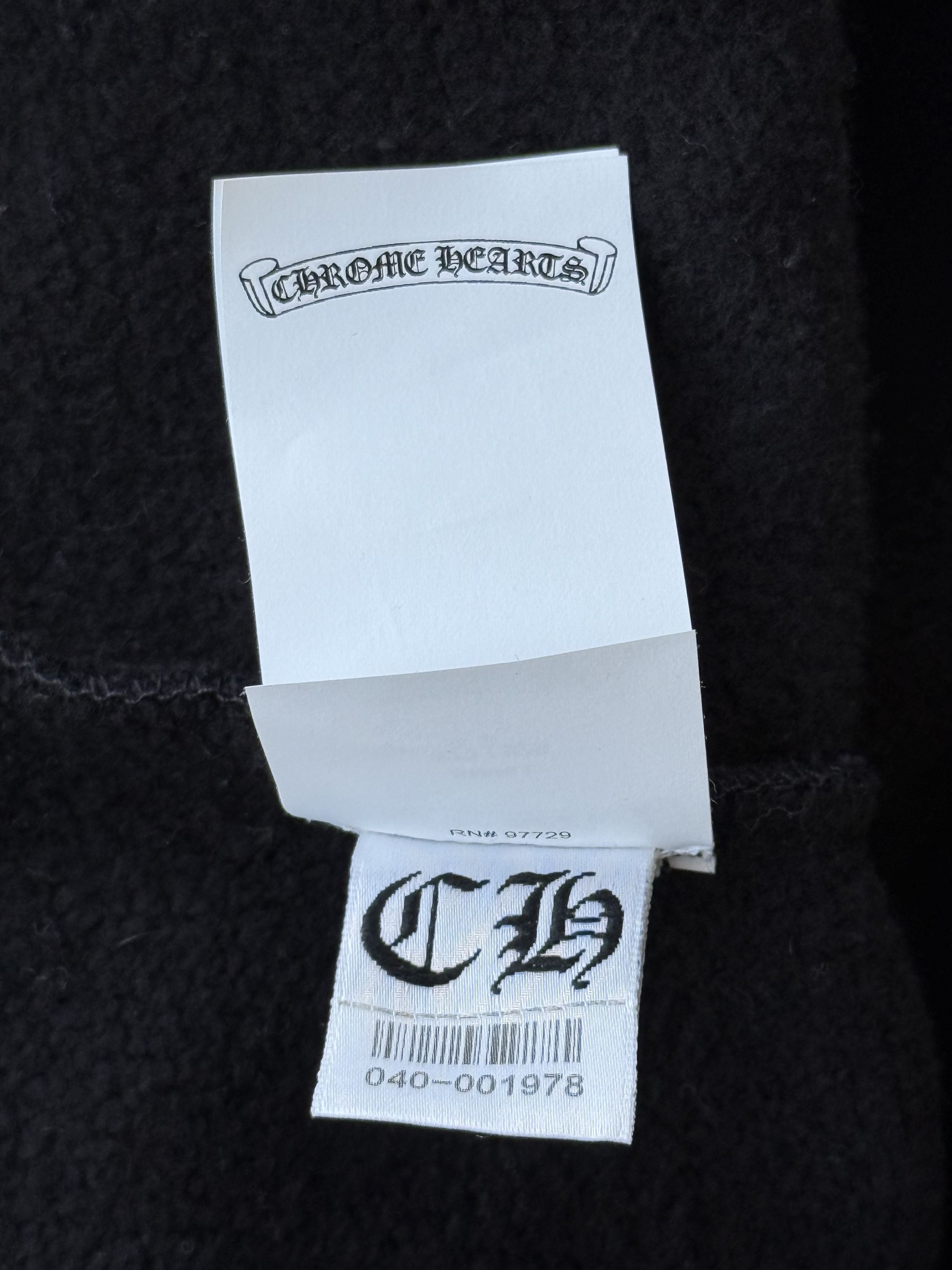 Chrome Hearts Chrome Hearts Black Triple Cross Patch Paper Jam Hoodie Size US S / EU 44-46 / 1 - 8 Thumbnail