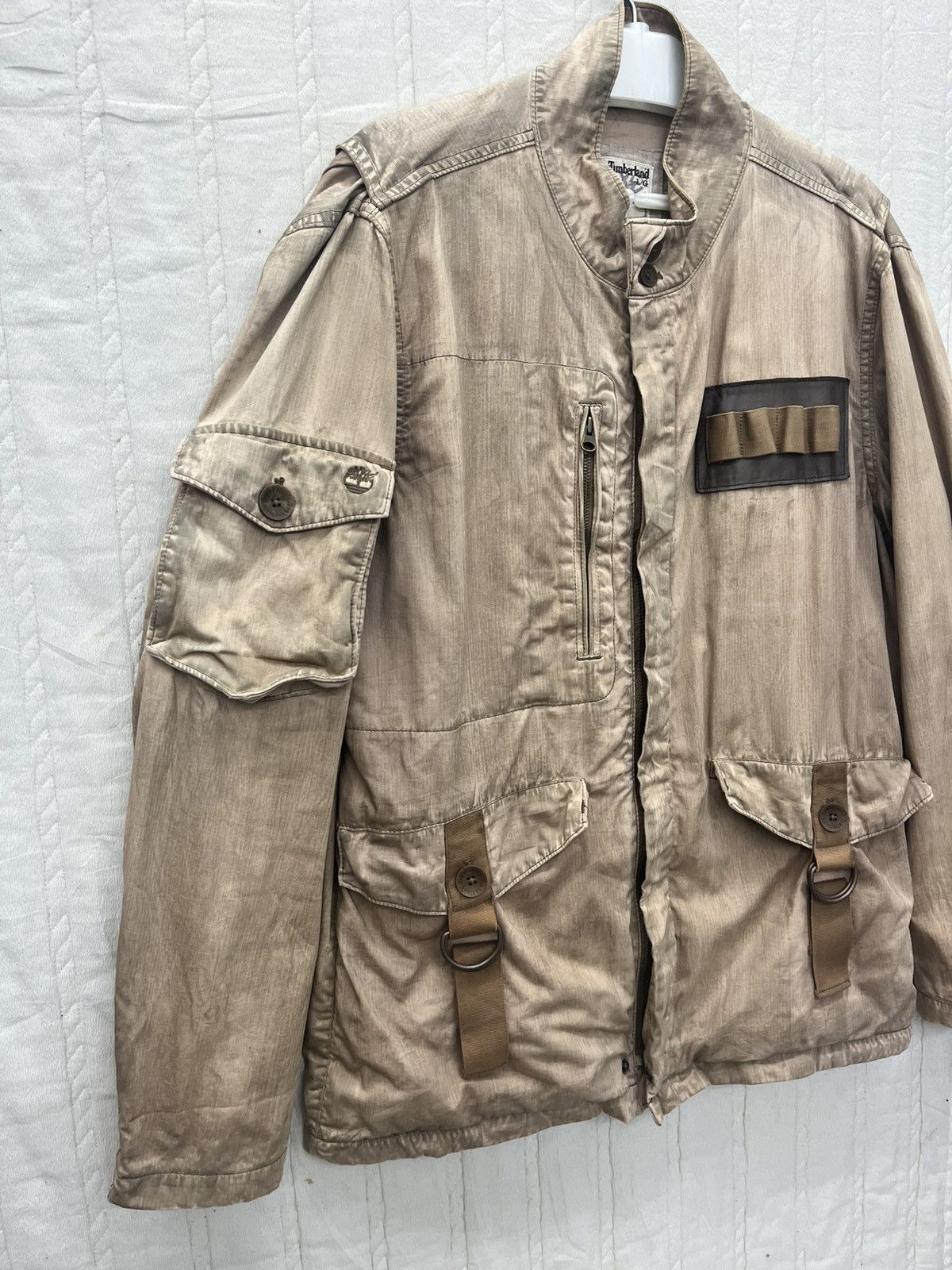 Timberland × Vintage TIMBERLAND SAFARI JACKET Size US L / EU 52-54 / 3 - 2 Thumbnail