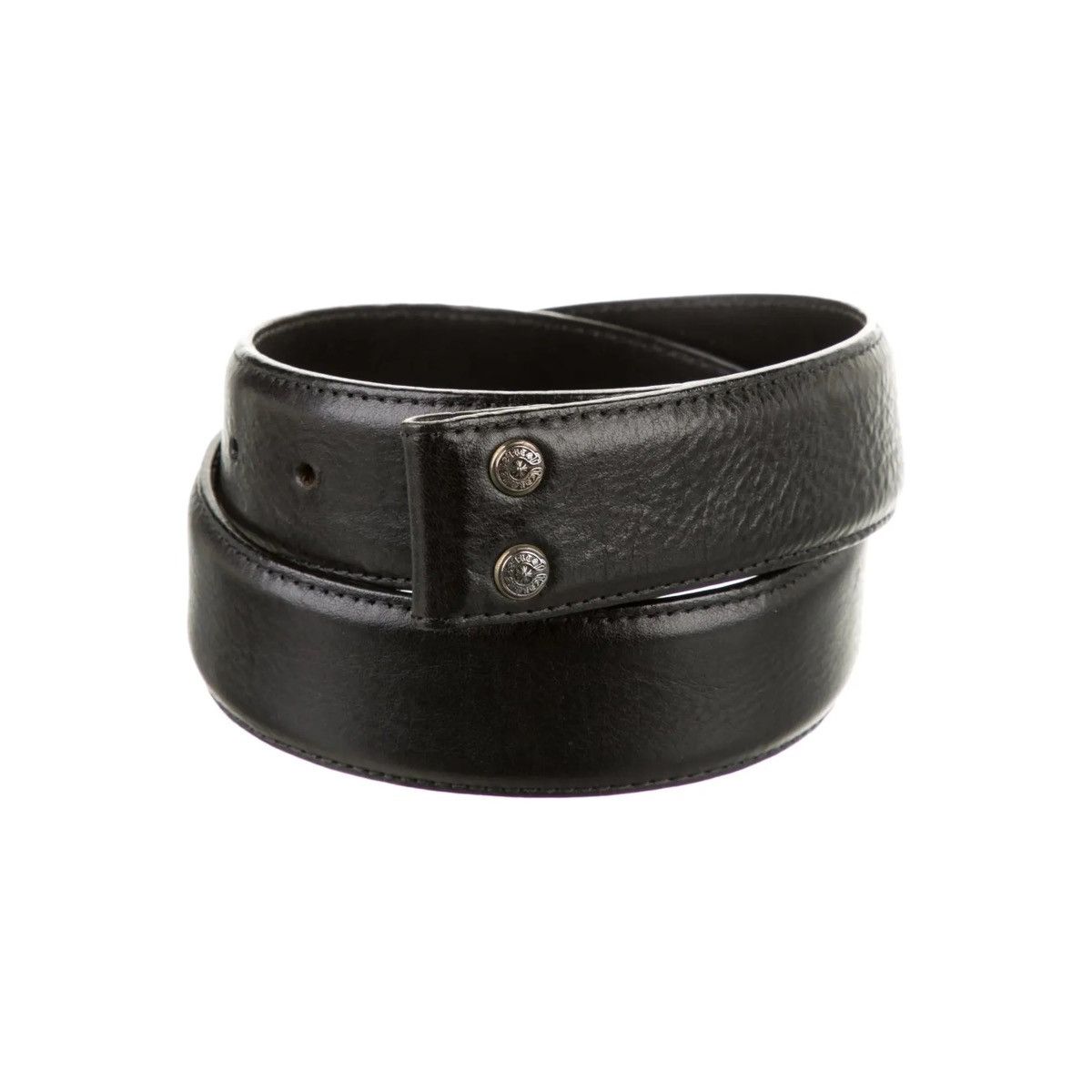 Chrome Hearts CHROME HEARTS BLACK LEATHER BELT STRAP NEW 2026 Size ONE SIZE - 2 Thumbnail