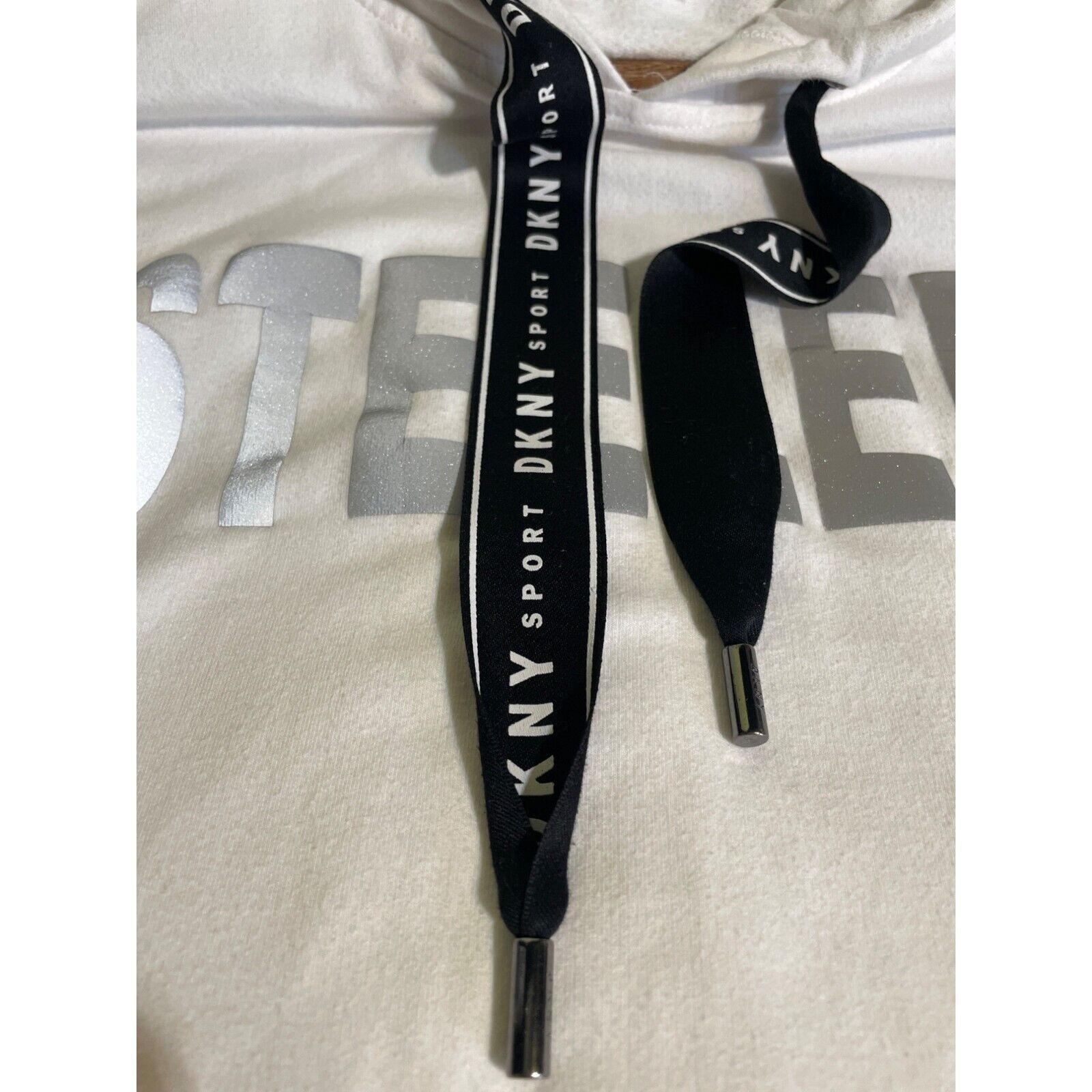 DKNY DKNY Sport Pittsburg Steelers Maddie Hoodie White Large Size L / US 10 / IT 46 - 8 Thumbnail