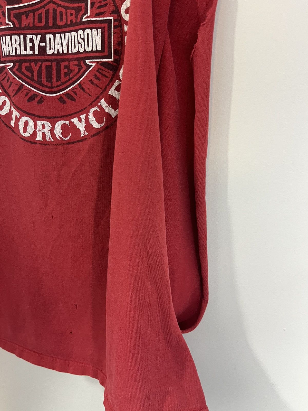 Harley Davidson Sun Faded Harley Davidson Thrashed Perfect Cut Off Size US L / EU 52-54 / 3 - 5 Thumbnail