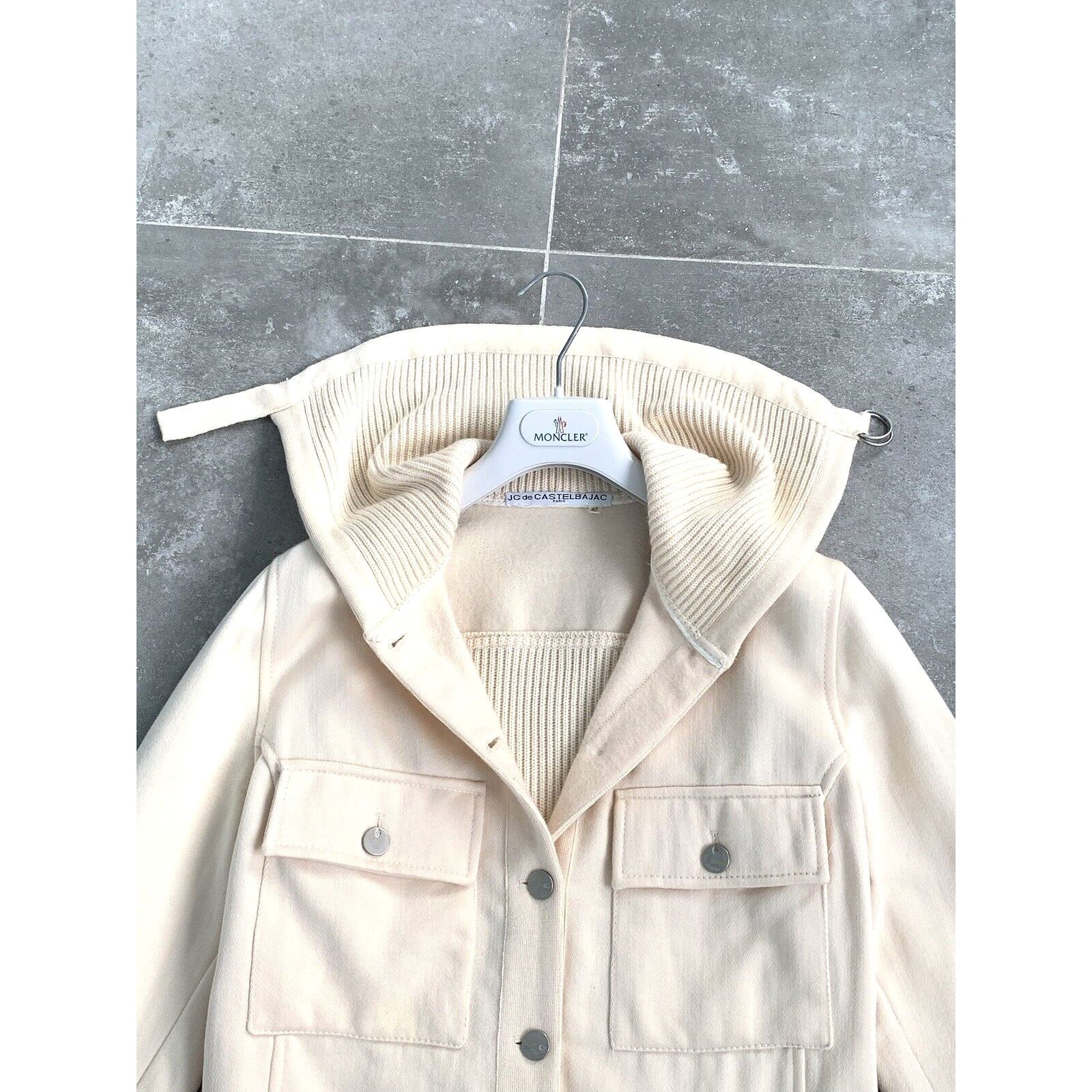 Designer × Jean Charles De Castelbajac JC DE CASTELBAJAC Knit Bomber Cardigan Sweater IT 42 EU 38 M Size M / US 6-8 / IT 42-44 - 3 Thumbnail