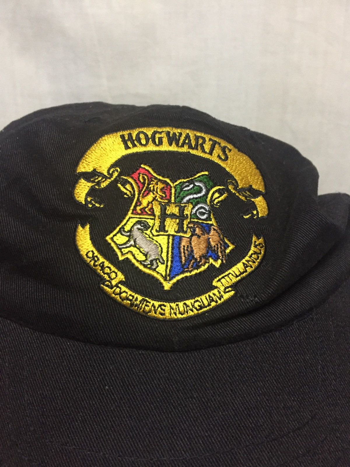 Warner Bros Vintage 2001 Harry Potter Hogwarts Cap Size ONE SIZE - 2 Thumbnail