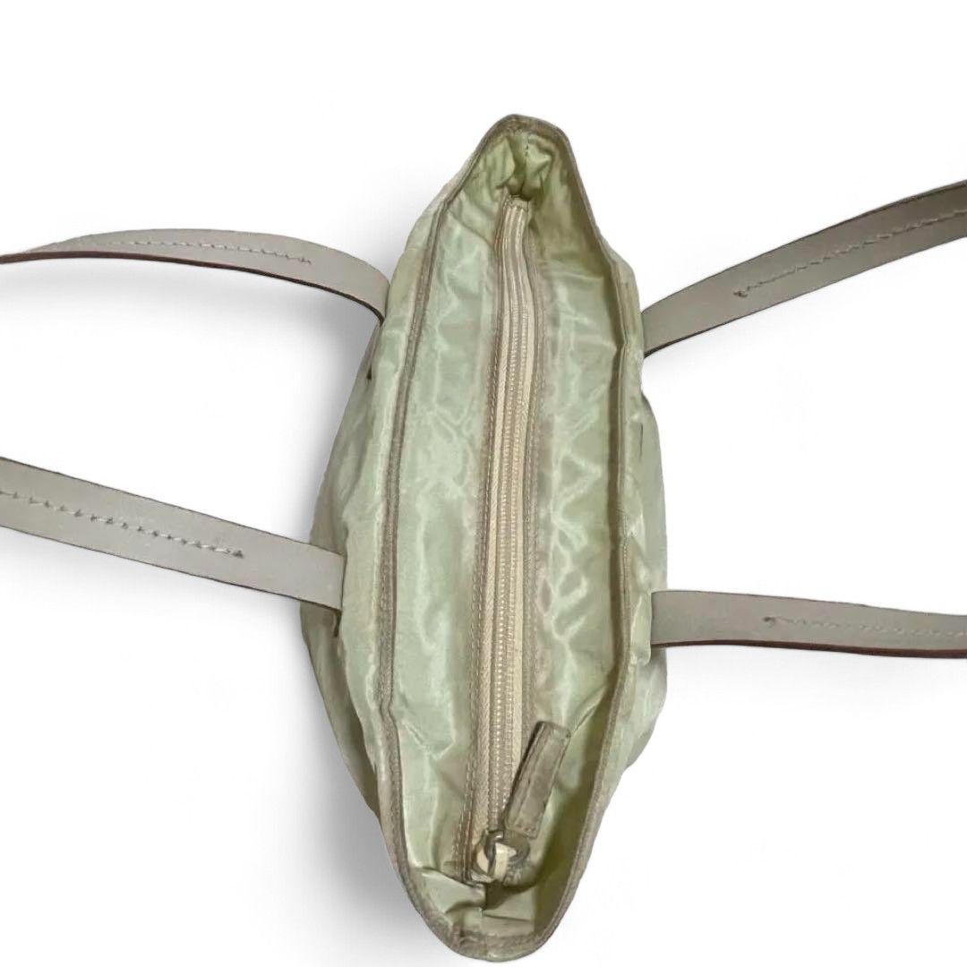 Prada Prada - Tessuto Basic Nylon Lino Beige Handbag City Card Size ONE SIZE - 7 Thumbnail