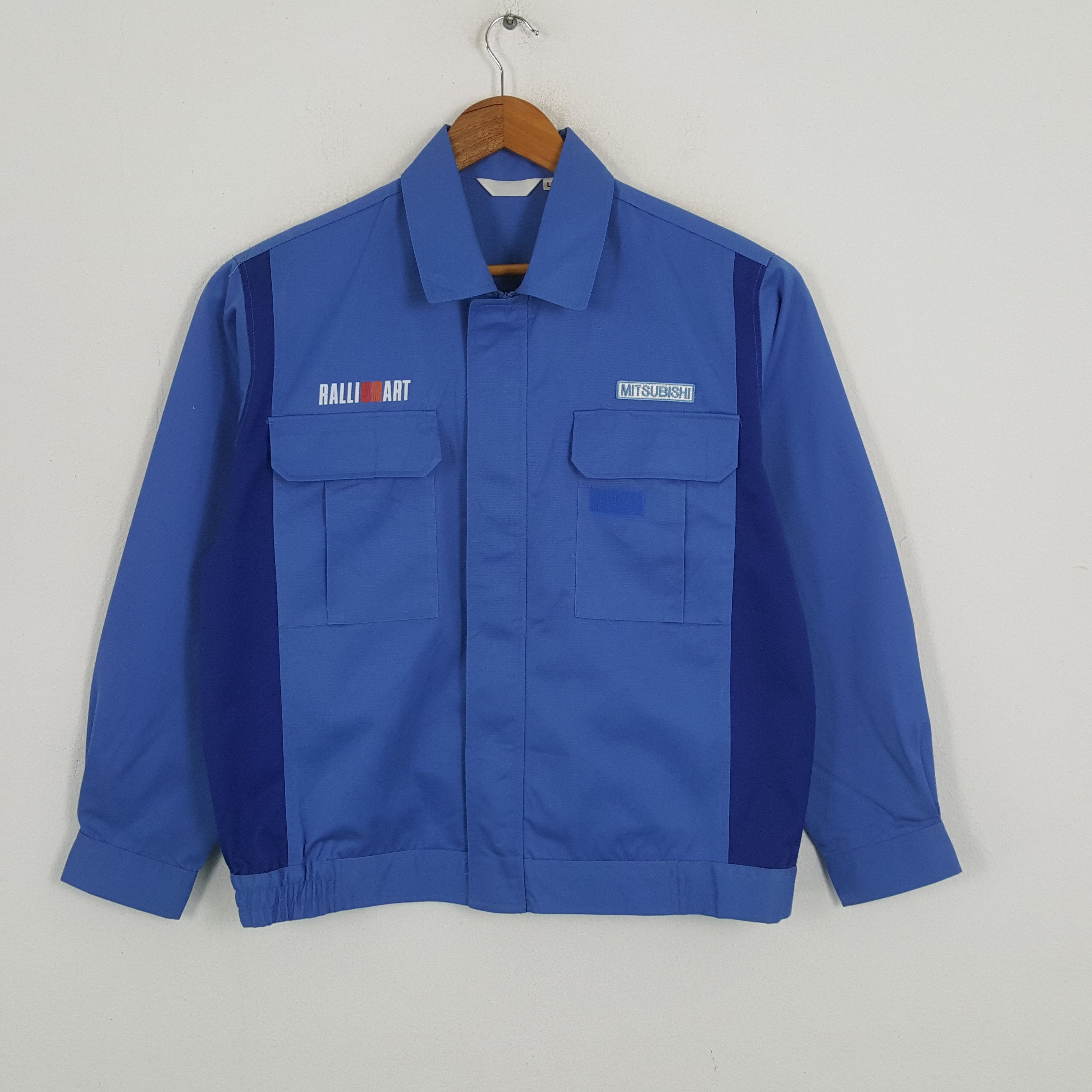 Japanese Brand × Vintage Vintage MITSUBISHI RALLI ART Japanese Racing Custom Jacket Size US L / EU 52-54 / 3 - 3 Thumbnail