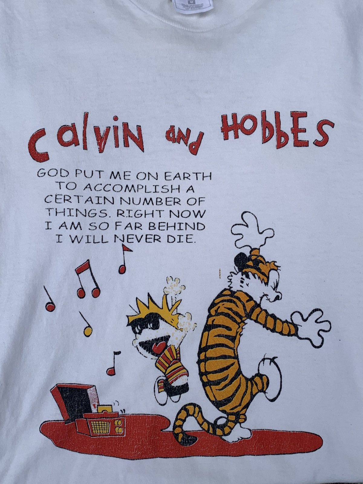 Vintage Calvin and Hobbes Size US M / EU 48-50 / 2 - 3 Thumbnail