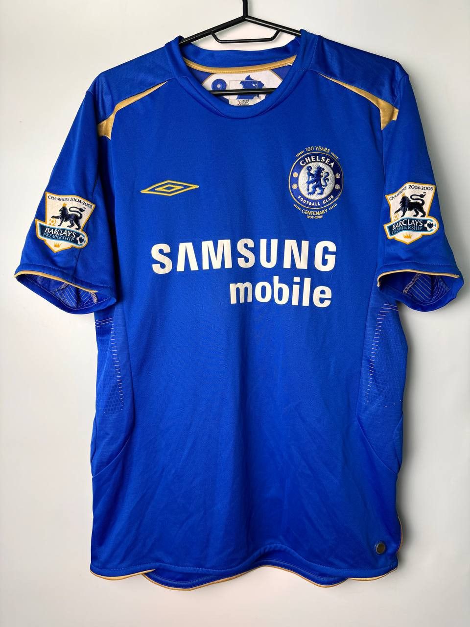Chelsea Soccer × Umbro Umbro 2005-06 Chelsea Centenary Home Shirt Duff #11 Size US M / EU 48-50 / 2 - 1 Thumbnail