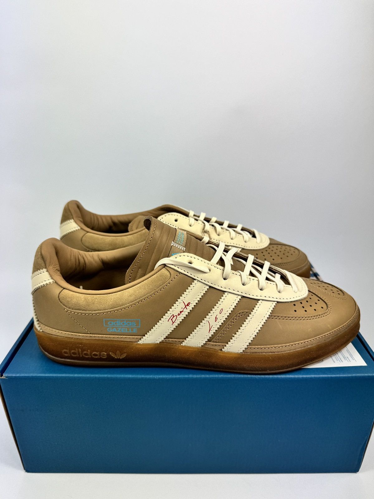 Adidas ADIDAS X MESSI X BAD BUNNY GAZELLIE SNEAKERS Size US 10.5 / EU 43-44 - 2 Thumbnail