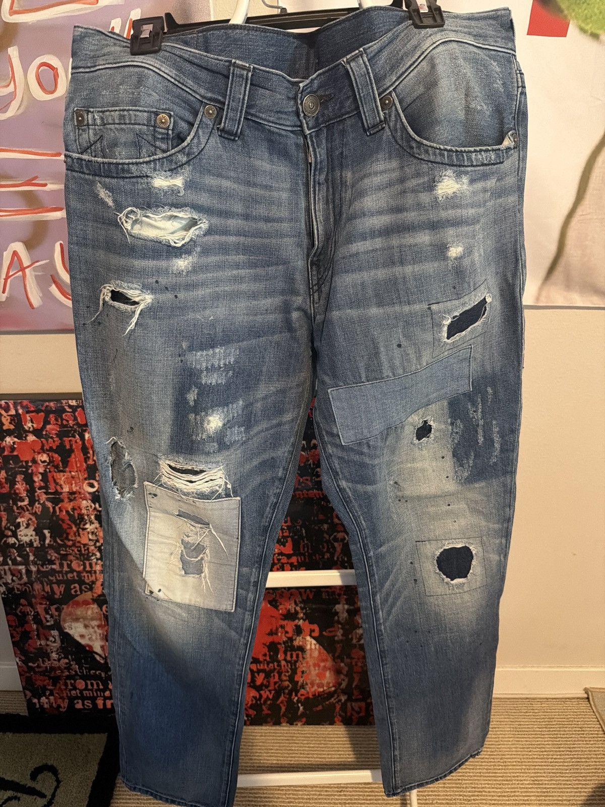 True Religion True Religion Geno Denim Size US 36 / EU 52 - 1 Thumbnail