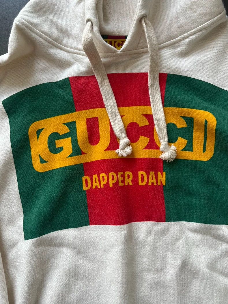 Gucci Gucci Red and green square logo hooded sweatshirt 2504-Next Size US S / EU 44-46 / 1 - 2 Thumbnail