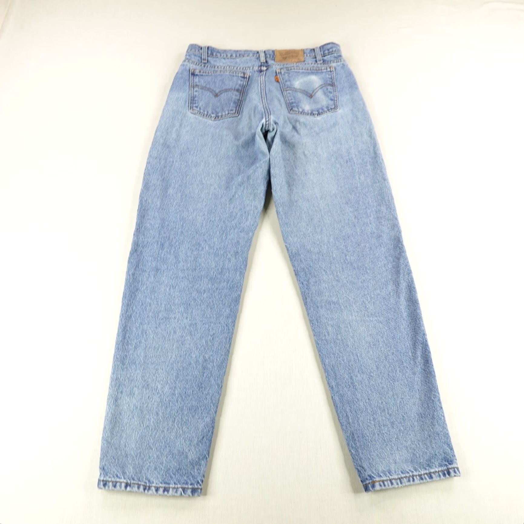 Levi's VINTAGE Levi's Jeans Mens 36x32 Blue Denim 550 Relaxed Tapered Fit Orange Tab 90s Mens/Jeans/Levi's 550/Regular/Blue Size US 33 - 4 Thumbnail