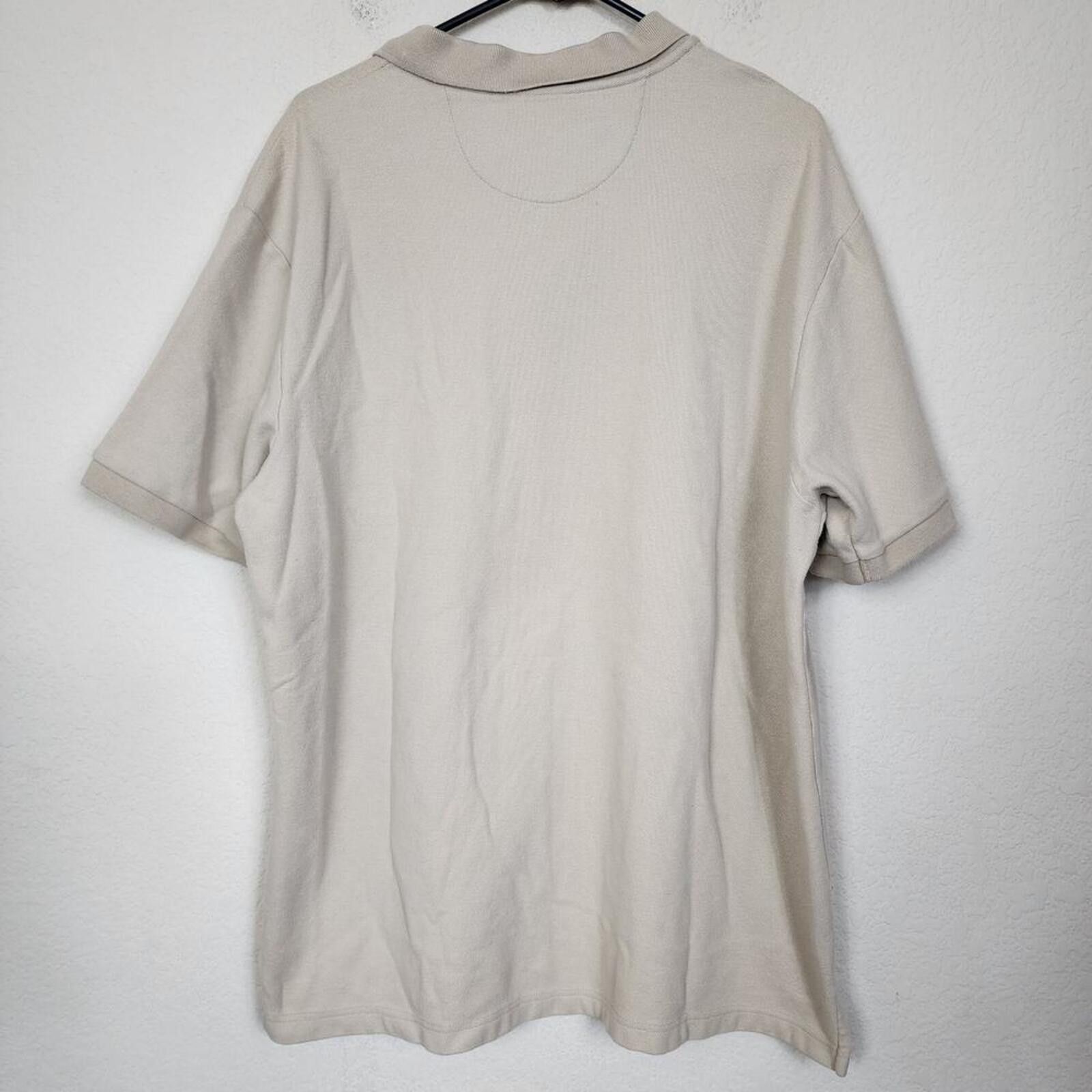 Chaps Chaps XXL Tan Collared Polo Shirt Size US XXL / EU 58 / 5 - 2 Thumbnail