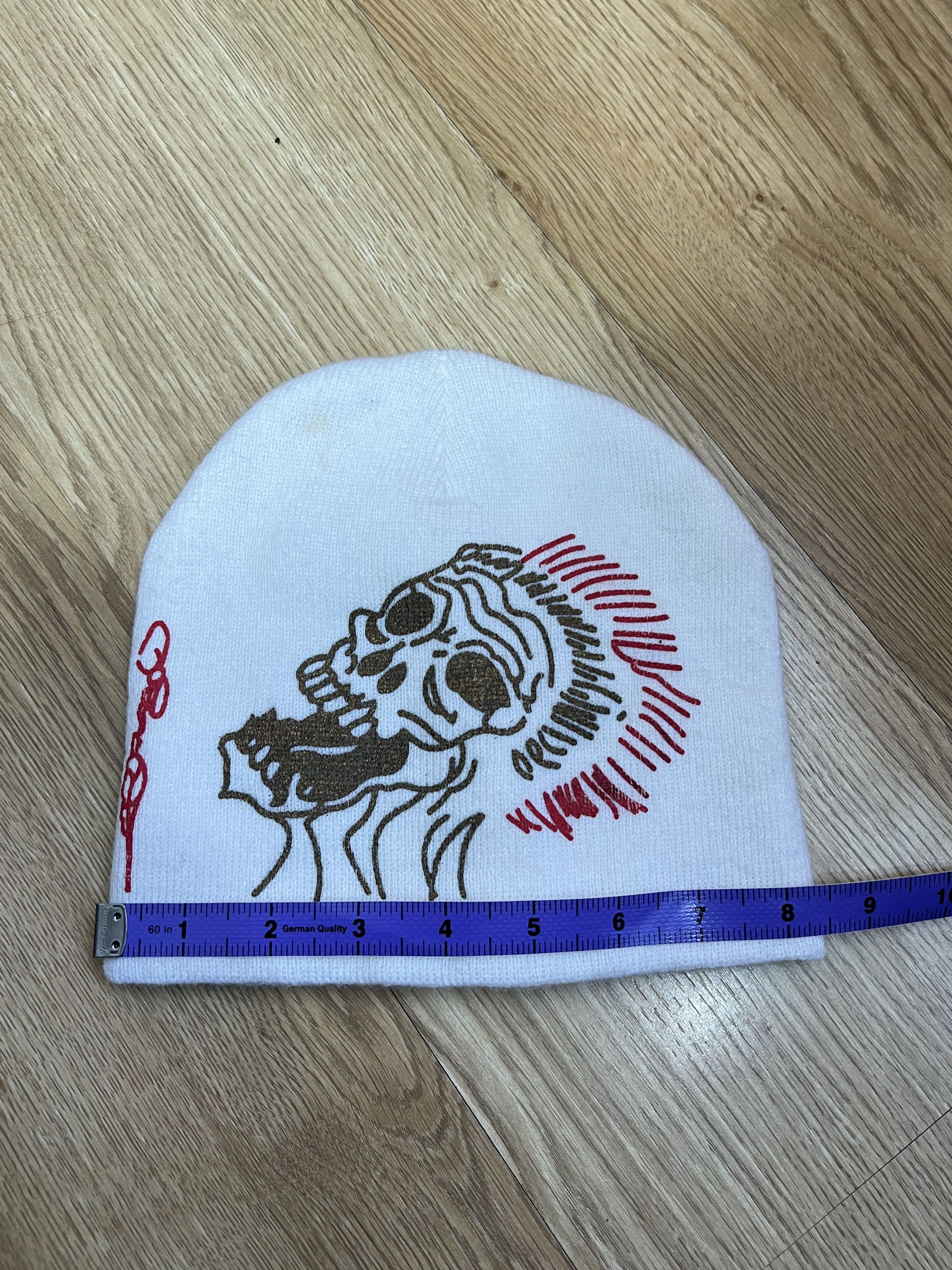 Vintage VINTAGE BEANIE SKULL LOGO STYLE ED HARDY Size ONE SIZE - 8 Thumbnail