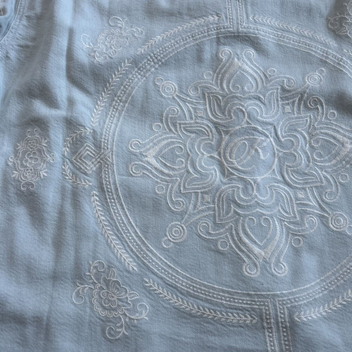 Kith SPRiNG 2024 RAW HEM DENiM APOLLO SHiRT STONE WASH EMBROiDERY Size US M / EU 48-50 / 2 - 18 Thumbnail