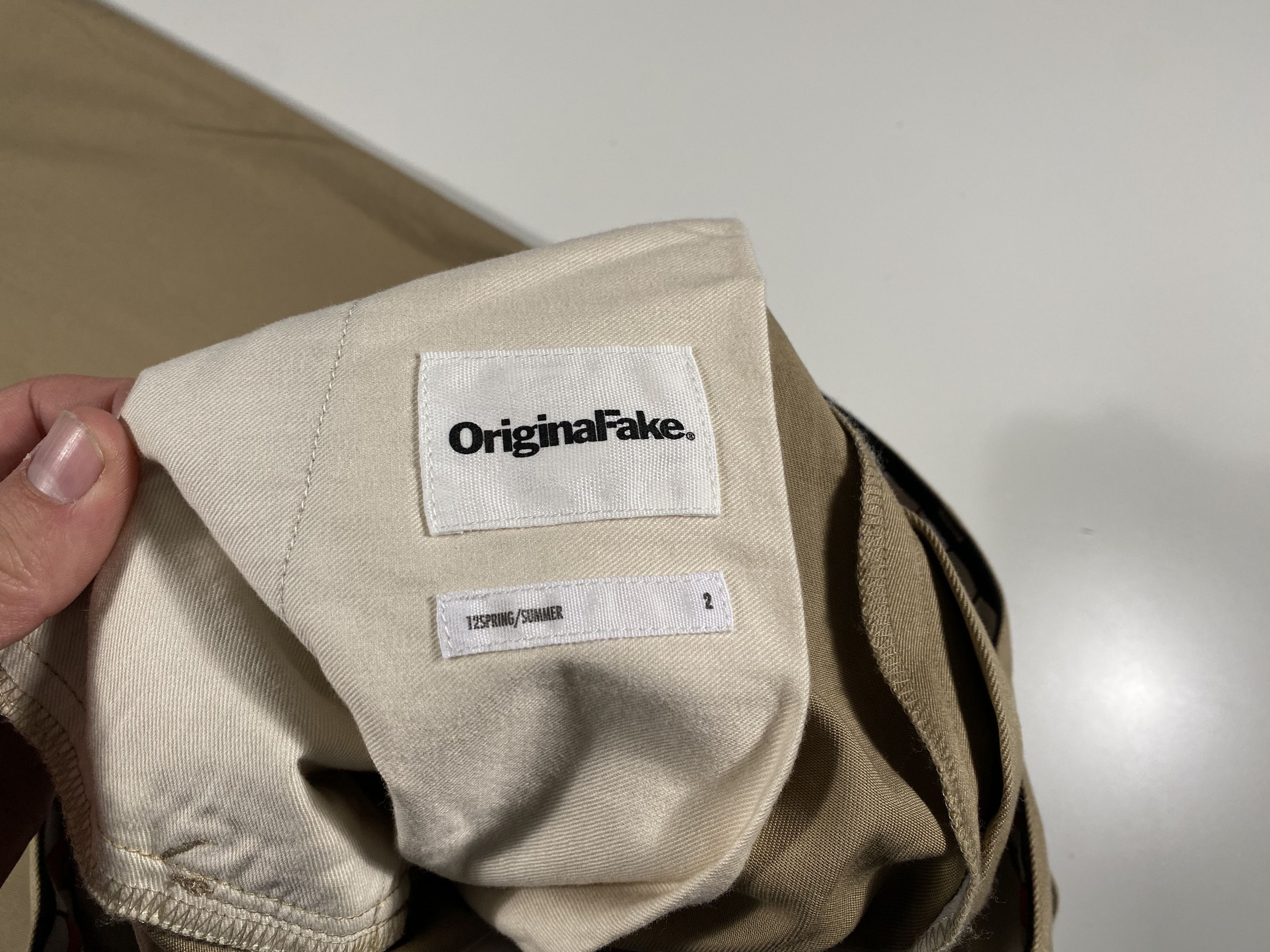 Original Fake Original Fake SS12 Chomper Chinos Beige 30x30 Size US 30 / EU 46 - 5 Thumbnail