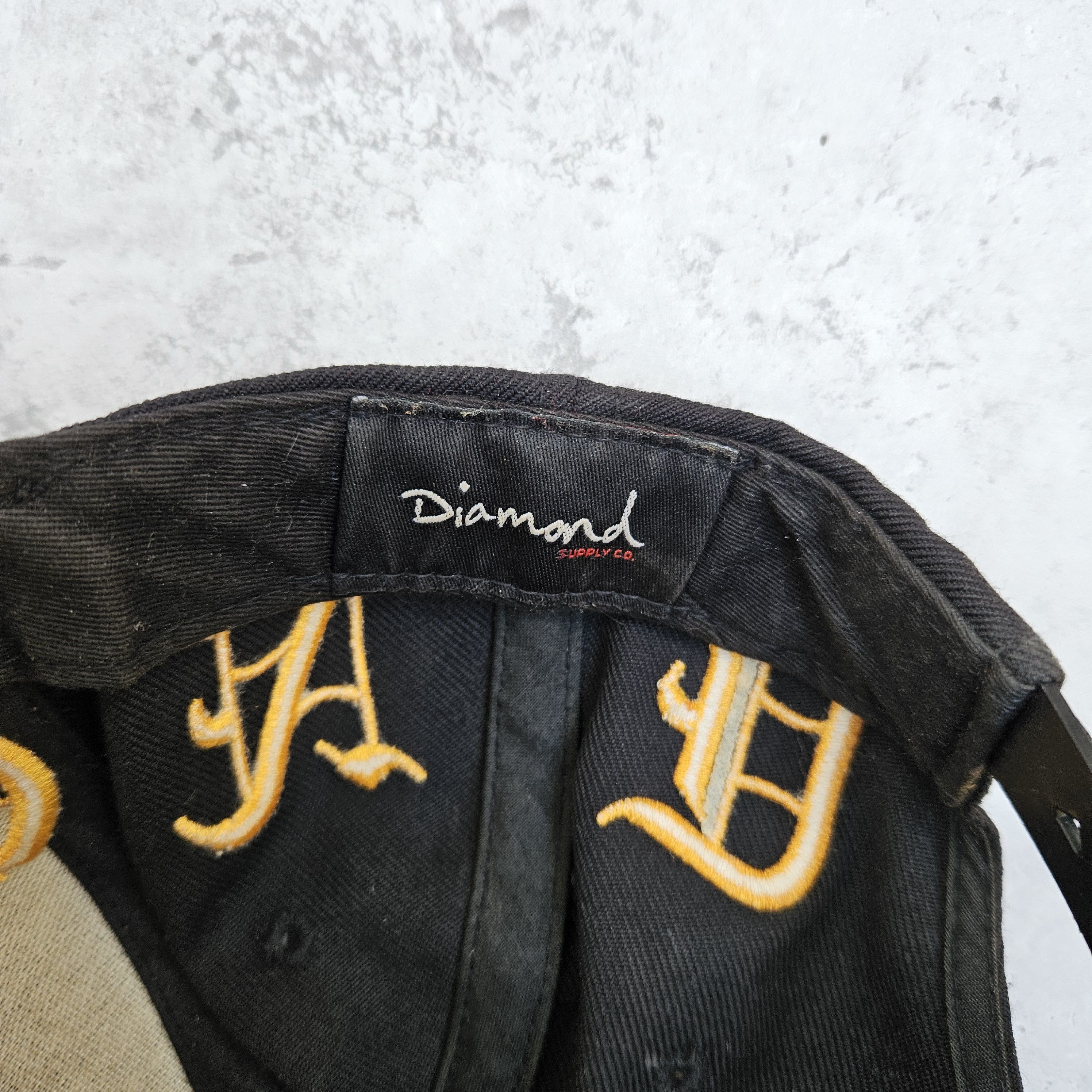 Diamond Supply Co. Diamond Supply Spell Out Snapback Hat Size ONE SIZE - 3 Thumbnail