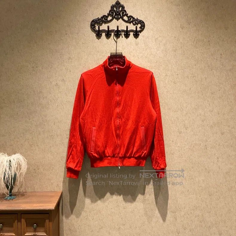 Loro Piana Loro Piana Red Double Sided Jacket Size L / US 10 / IT 46 - 1 Thumbnail