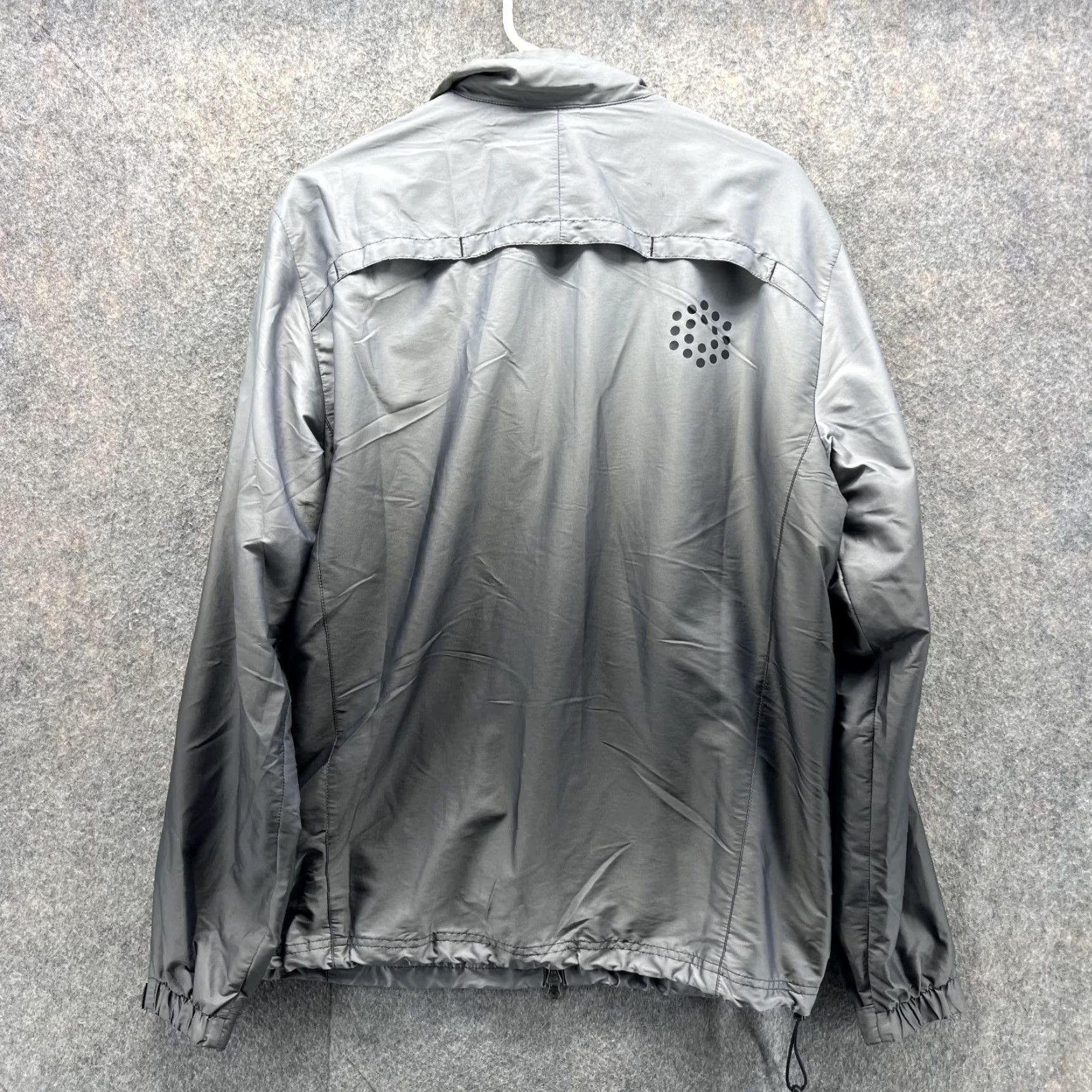 Puma PUMA Jacket Men Medium Adult Gray Full Zip Polyester Bomber Windbreaker Nylon Jacket Windbreaker Full Zip Logo Gray Mens Medium Size US M / EU 48-50 / 2 - 3 Thumbnail